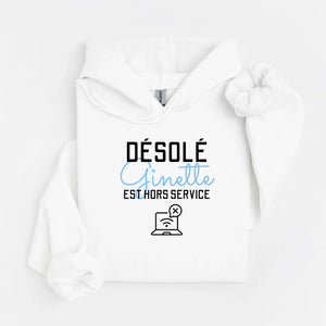 hoodie blanc