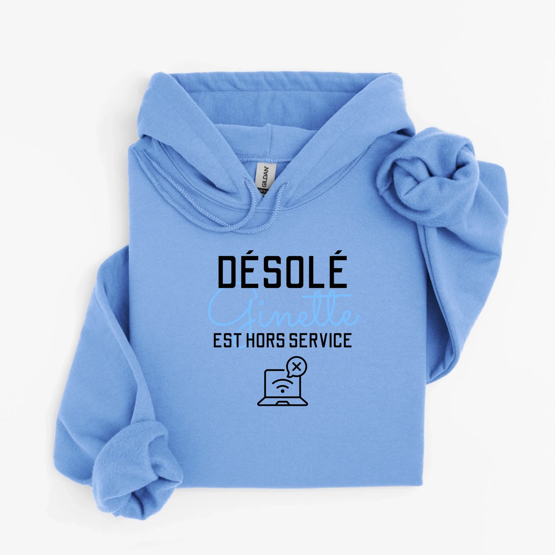 hoodie caroline bleu