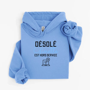 hoodie caroline bleu