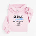 hoodie rose pale
