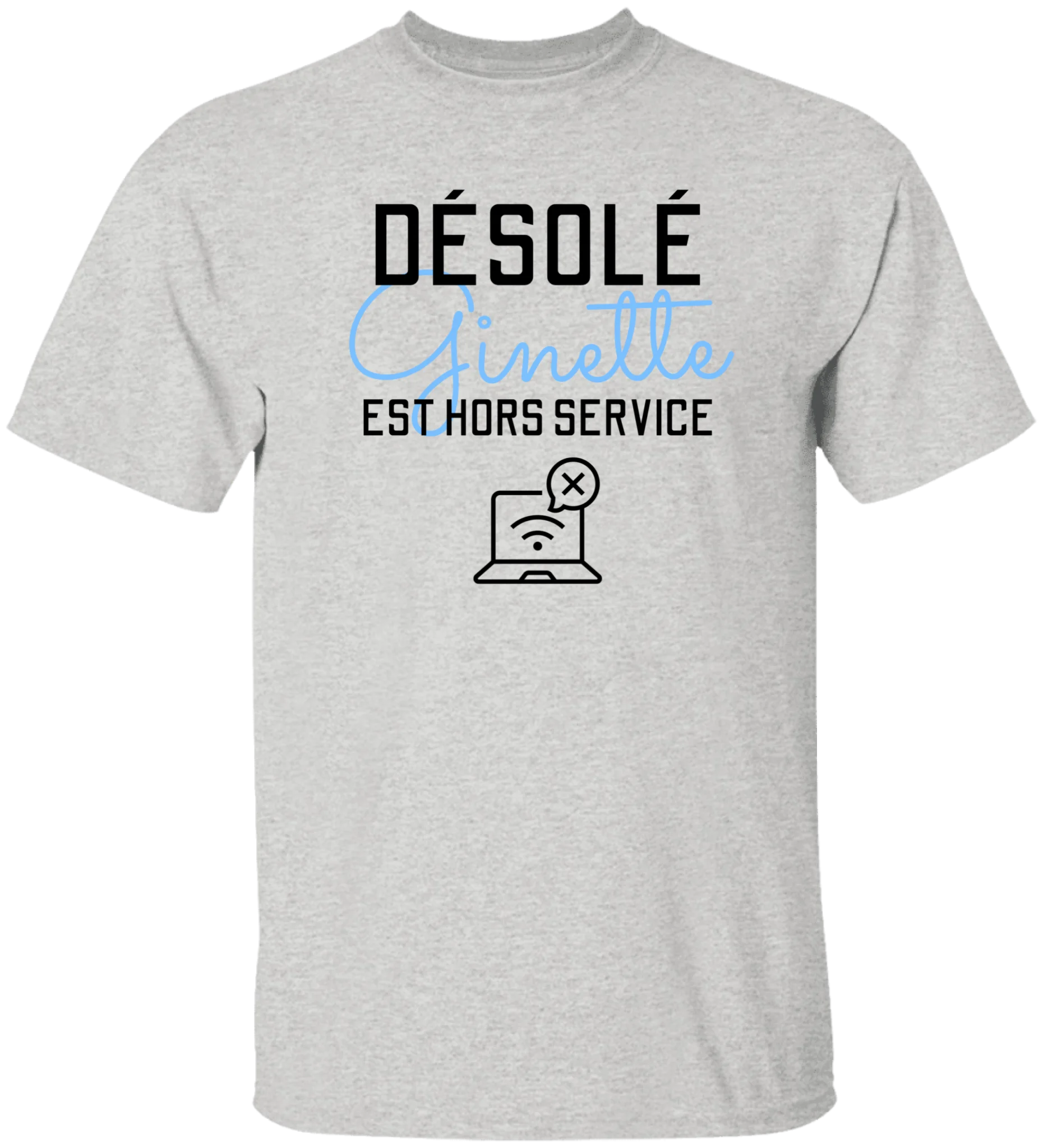 Désolé Hors Service - Personnalisable
