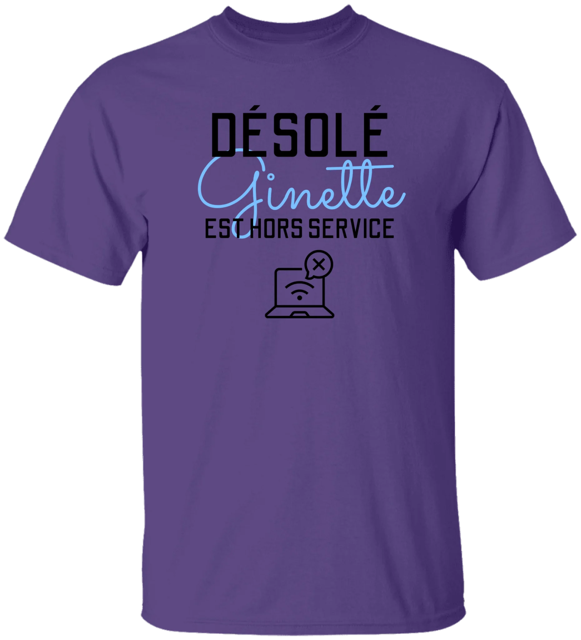 Désolé Hors Service - Personnalisable