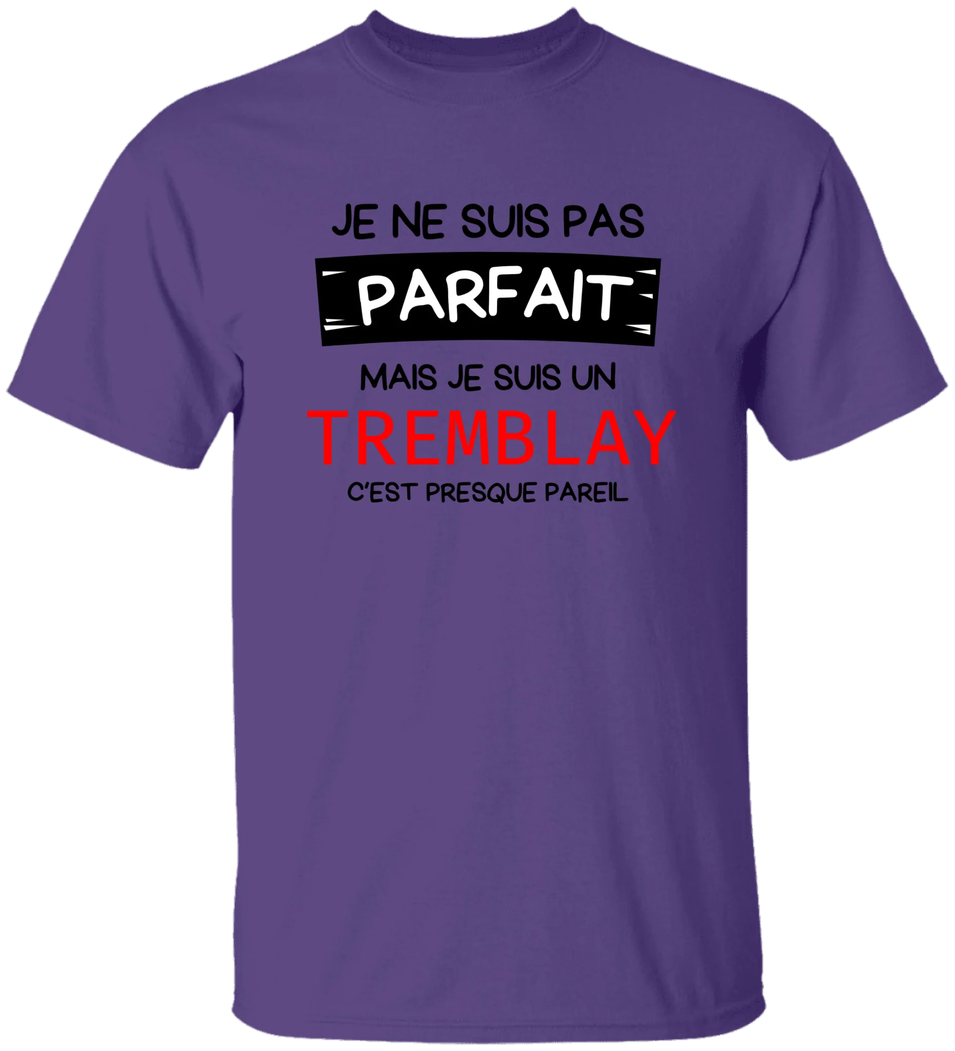 Je ne suis pas parfait - Personnalisable