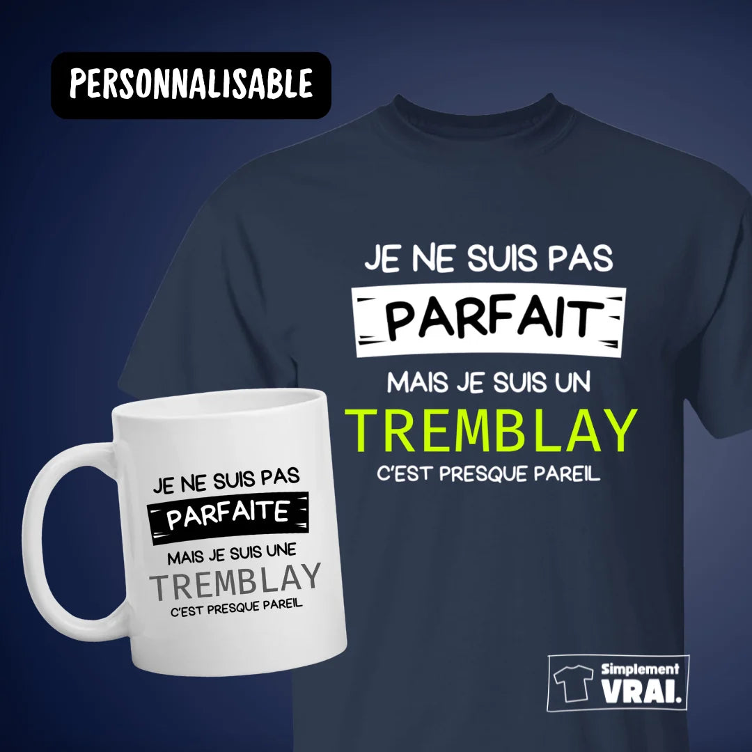Je ne suis pas parfait - Personnalisable