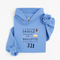 hoodie caroline bleu