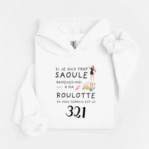 hoodie blanc