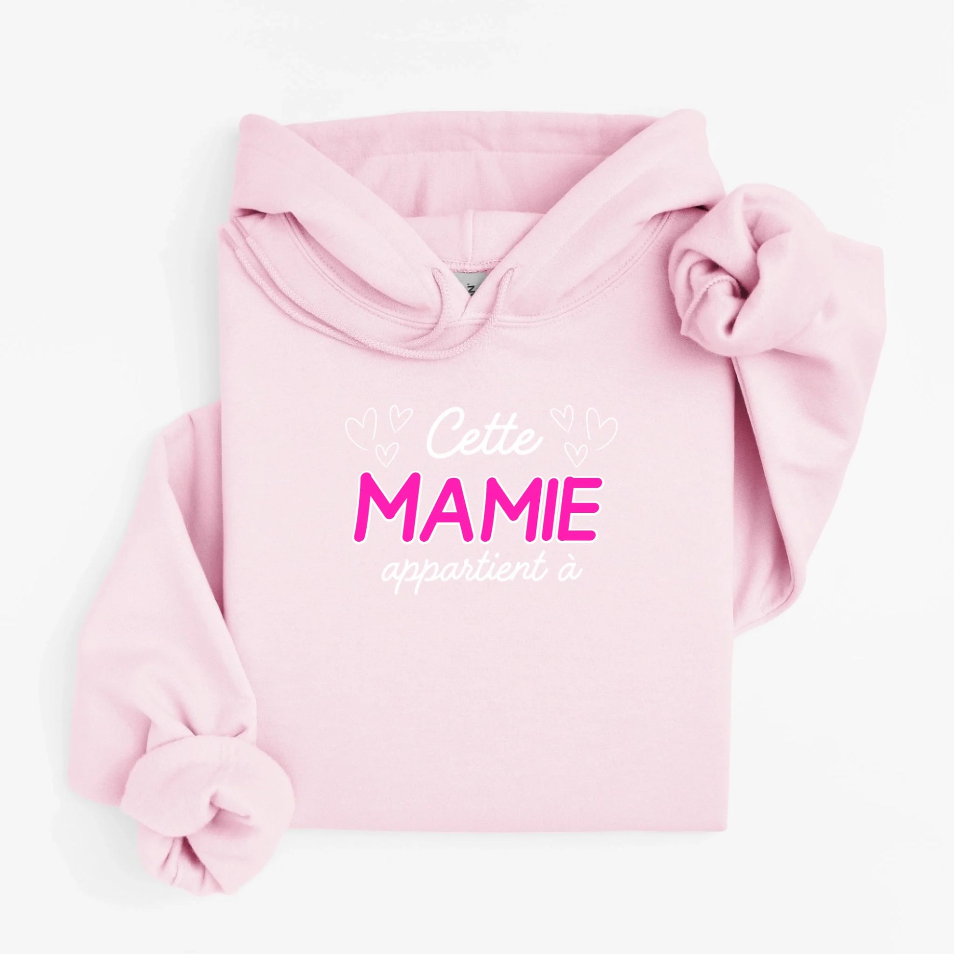 hoodie rose pale