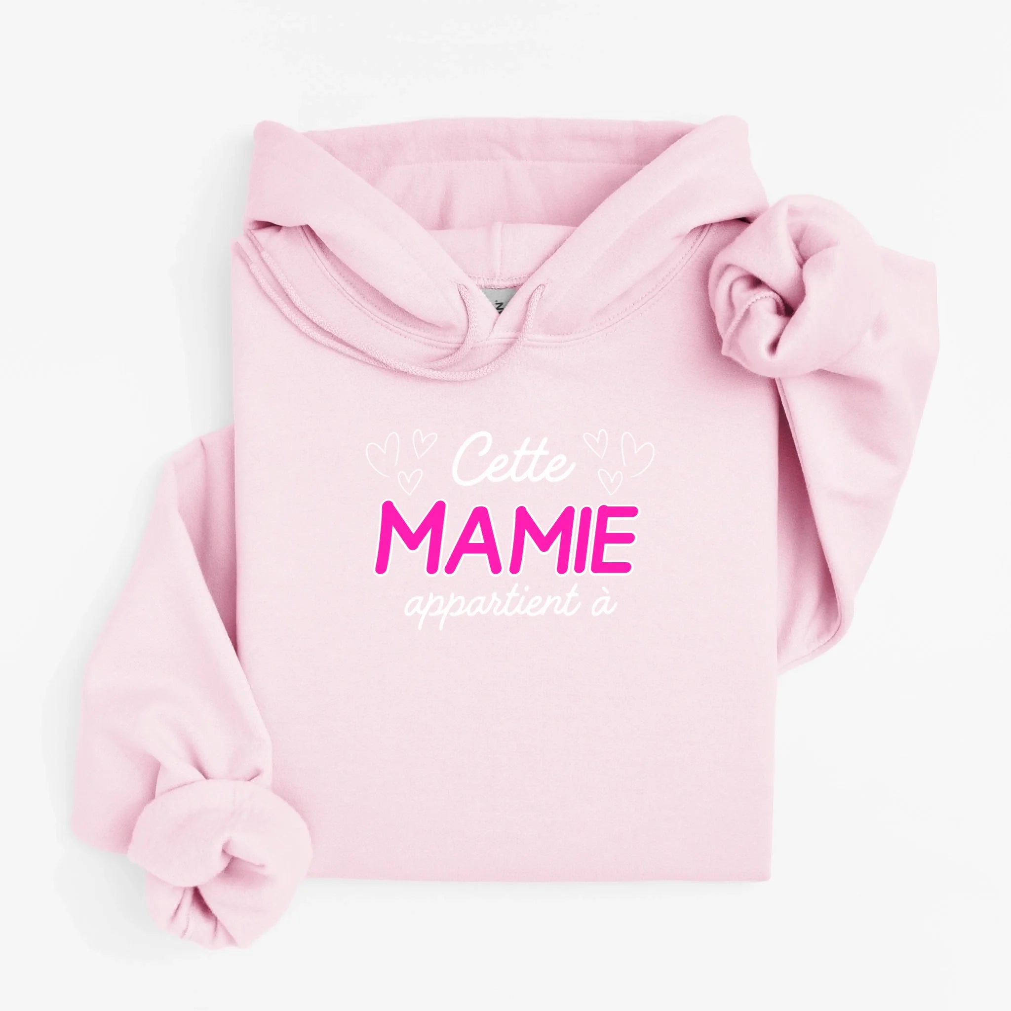 hoodie rose pale