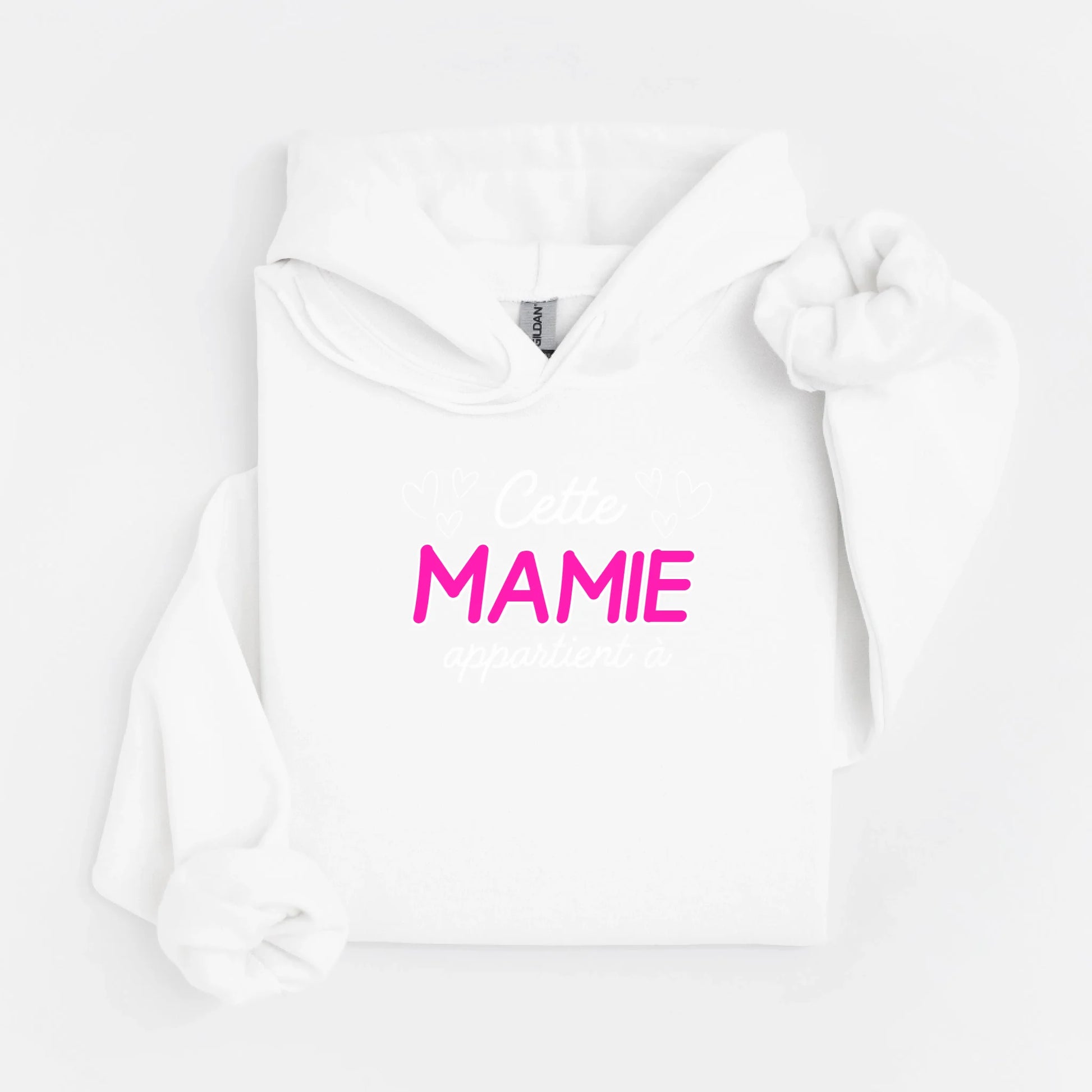 hoodie blanc