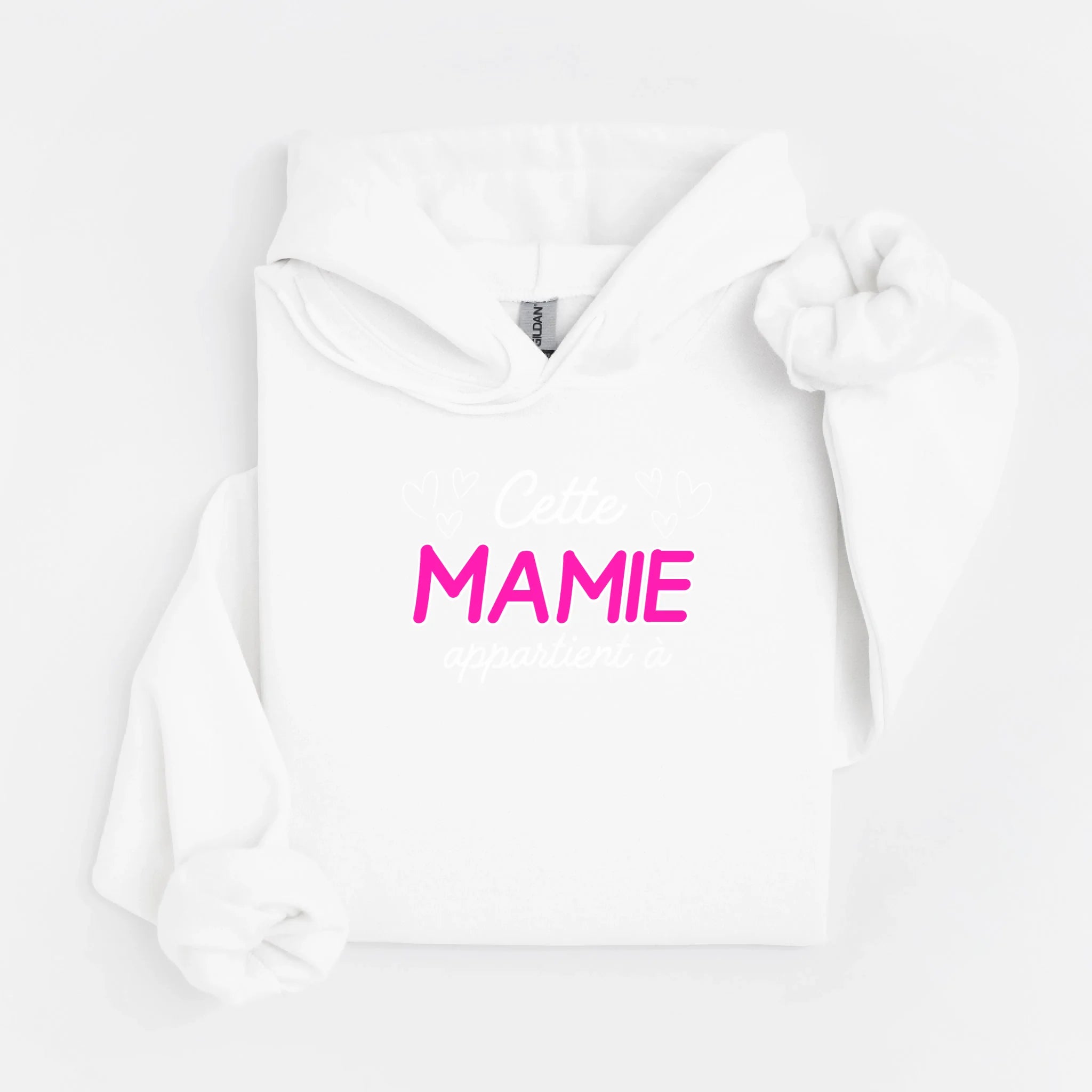 hoodie blanc