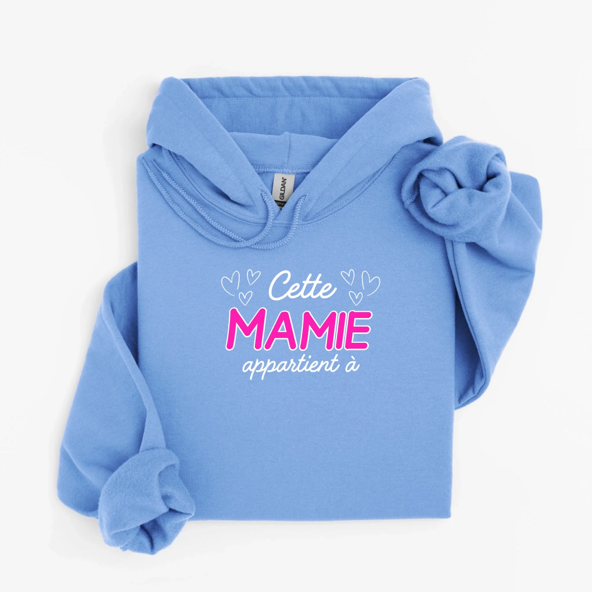 hoodie caroline bleu