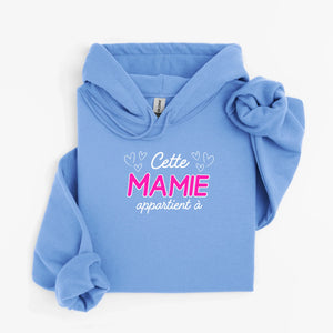 hoodie caroline bleu