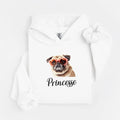 hoodie blanc