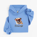 hoodie caroline bleu