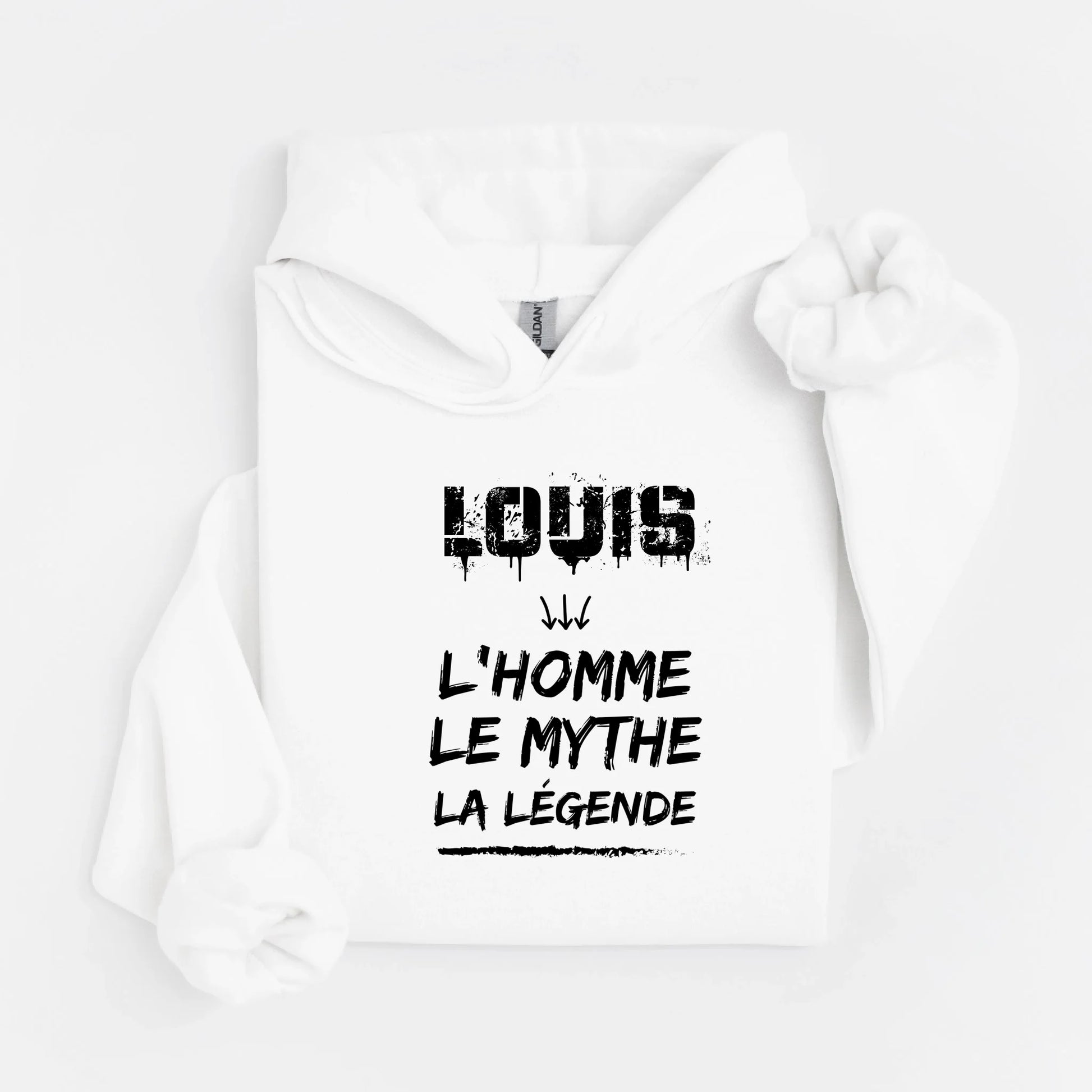 hoodie blanc