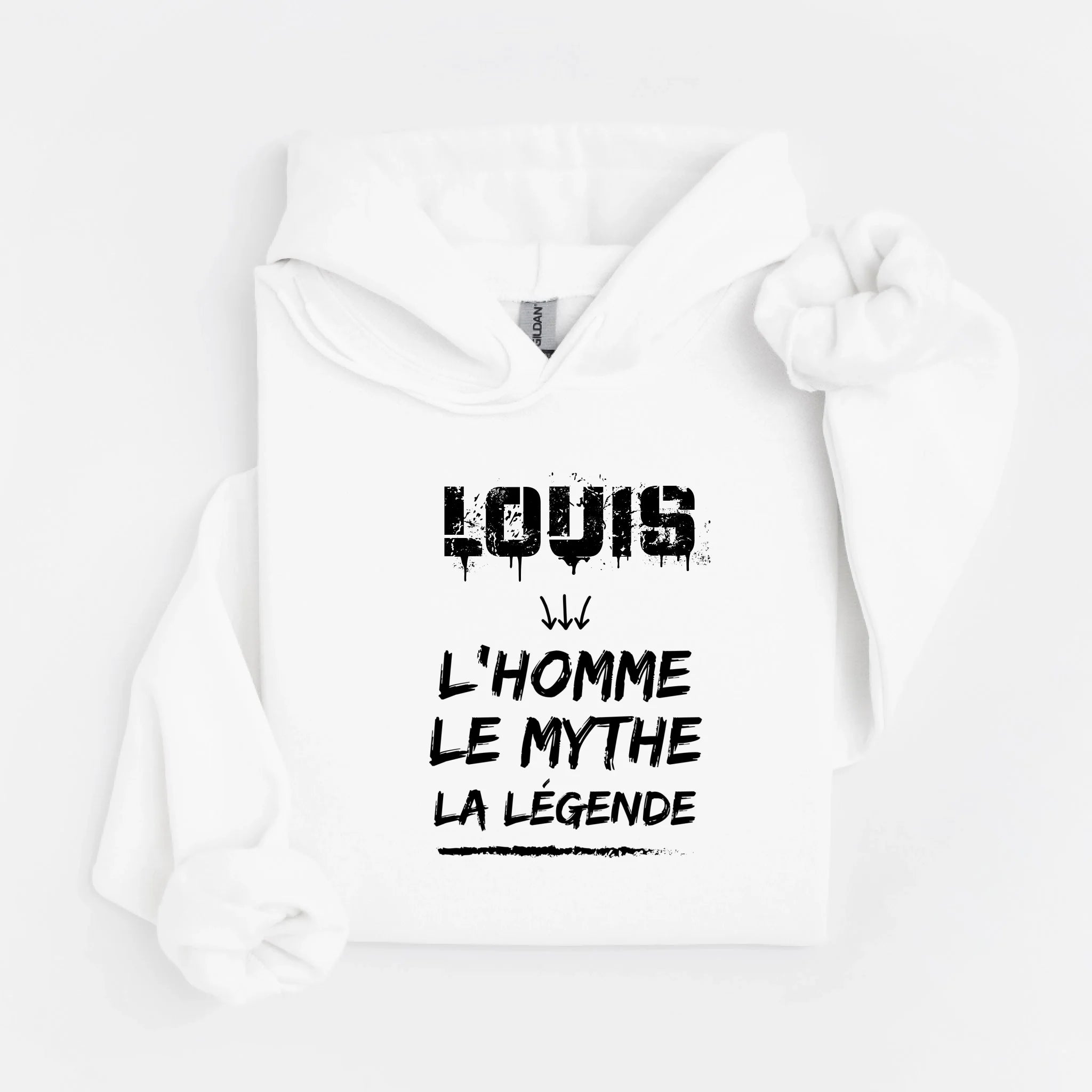 hoodie blanc
