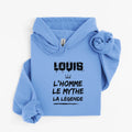 hoodie caroline bleu