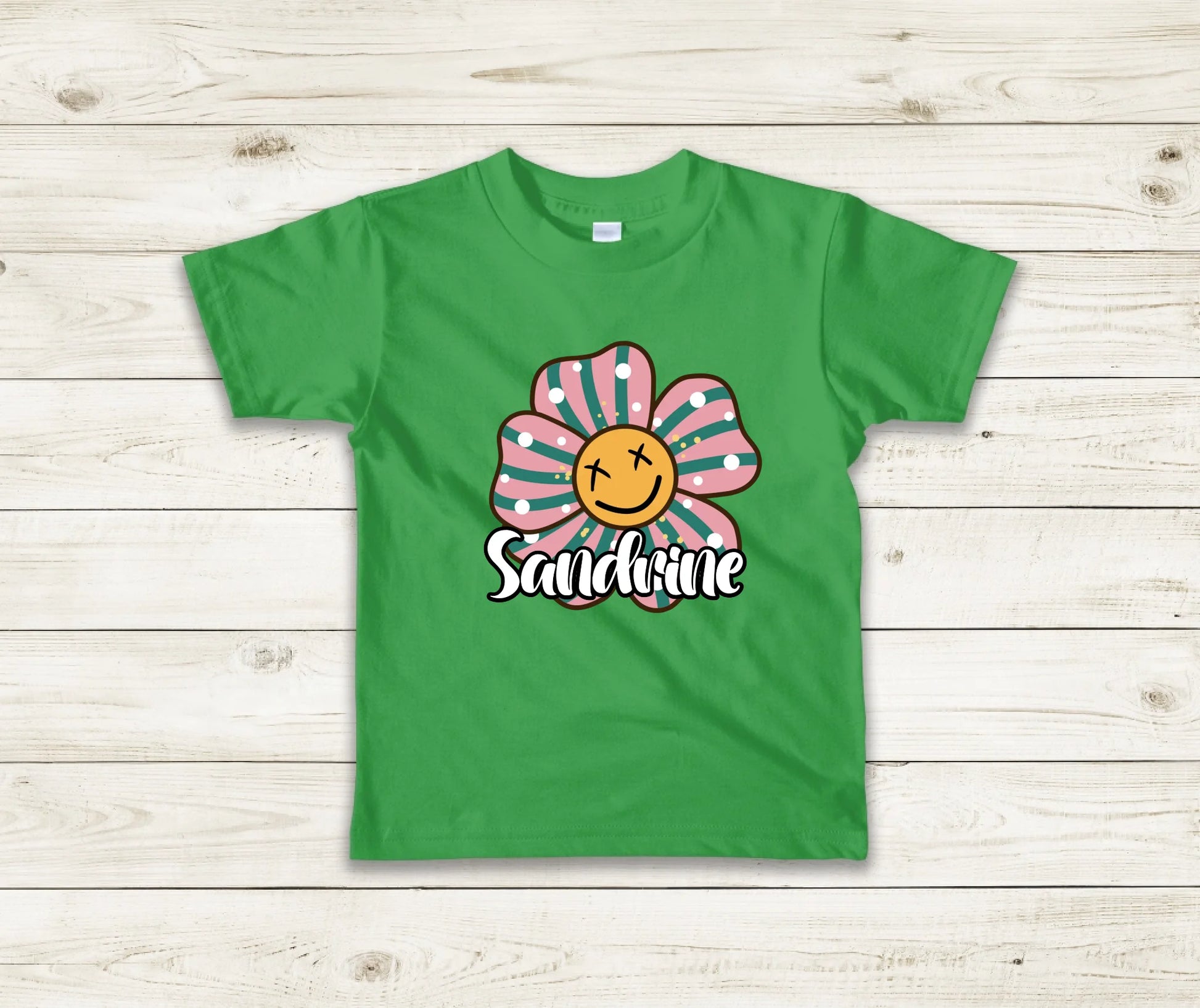 AA 2105W Green Wooden Background