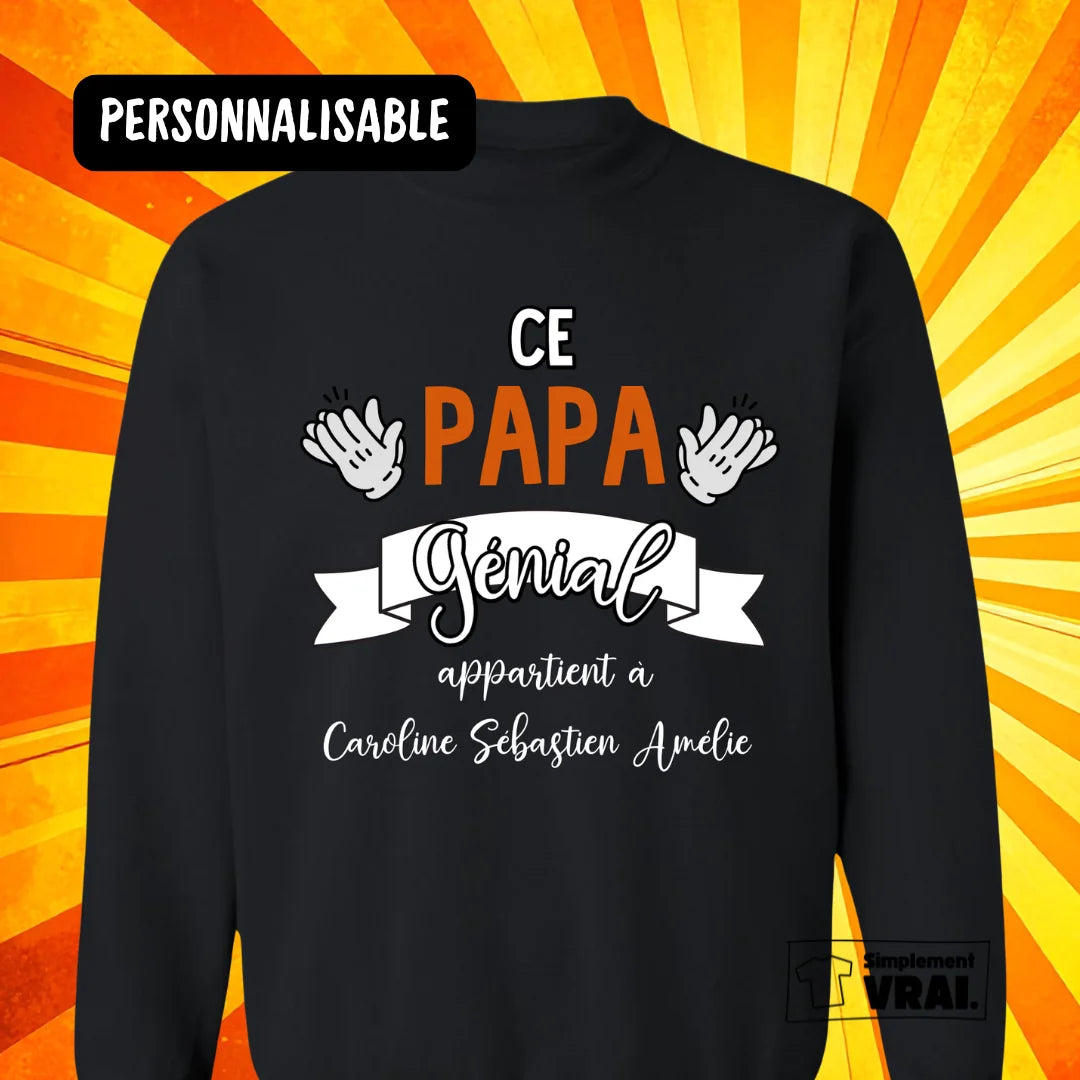 Ce Papa géniale appartient à - Personnalisable