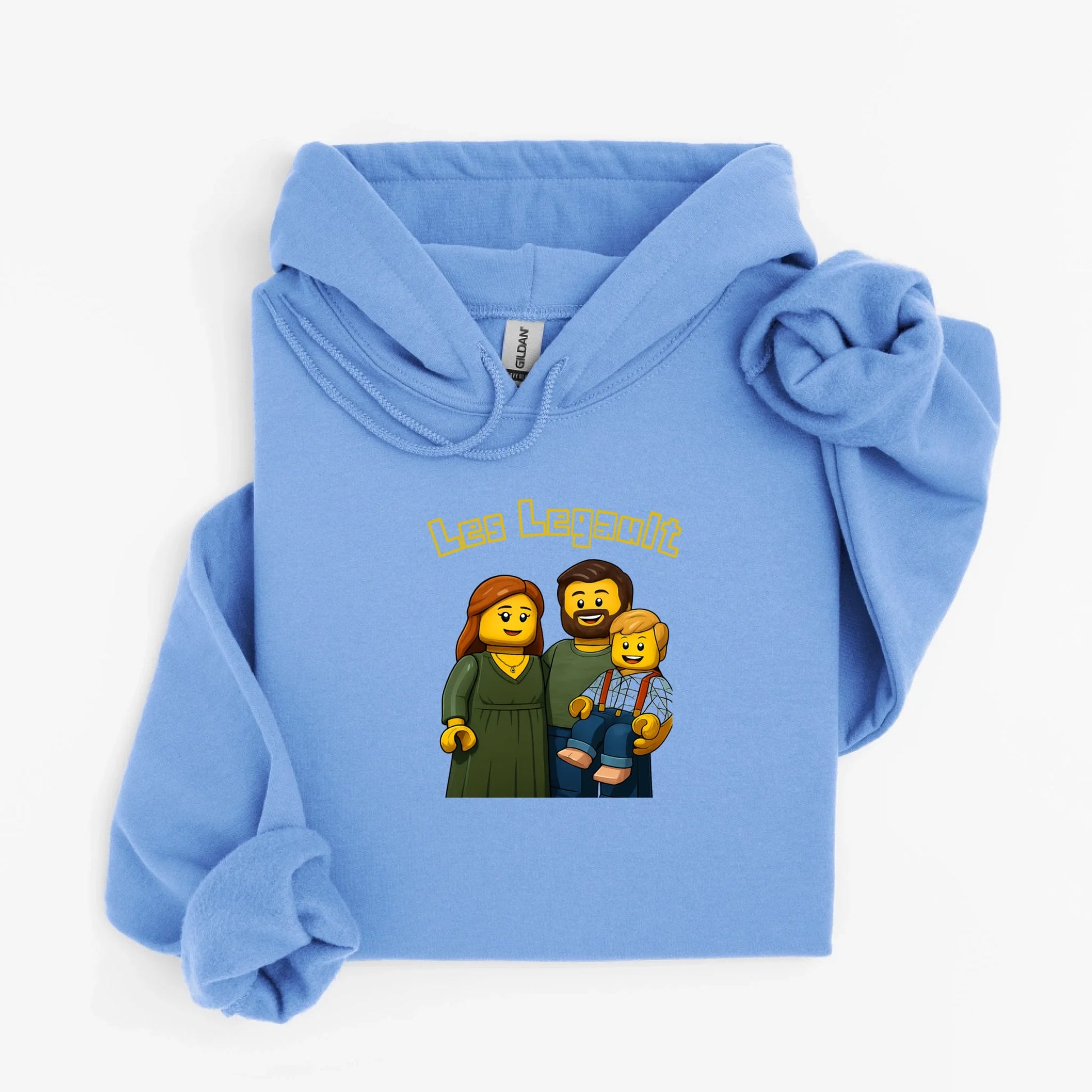 hoodie caroline bleu