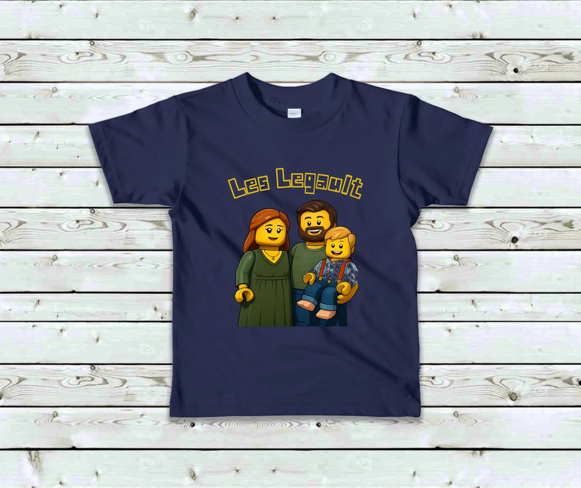 AA 2105 Navy Light Wood Background