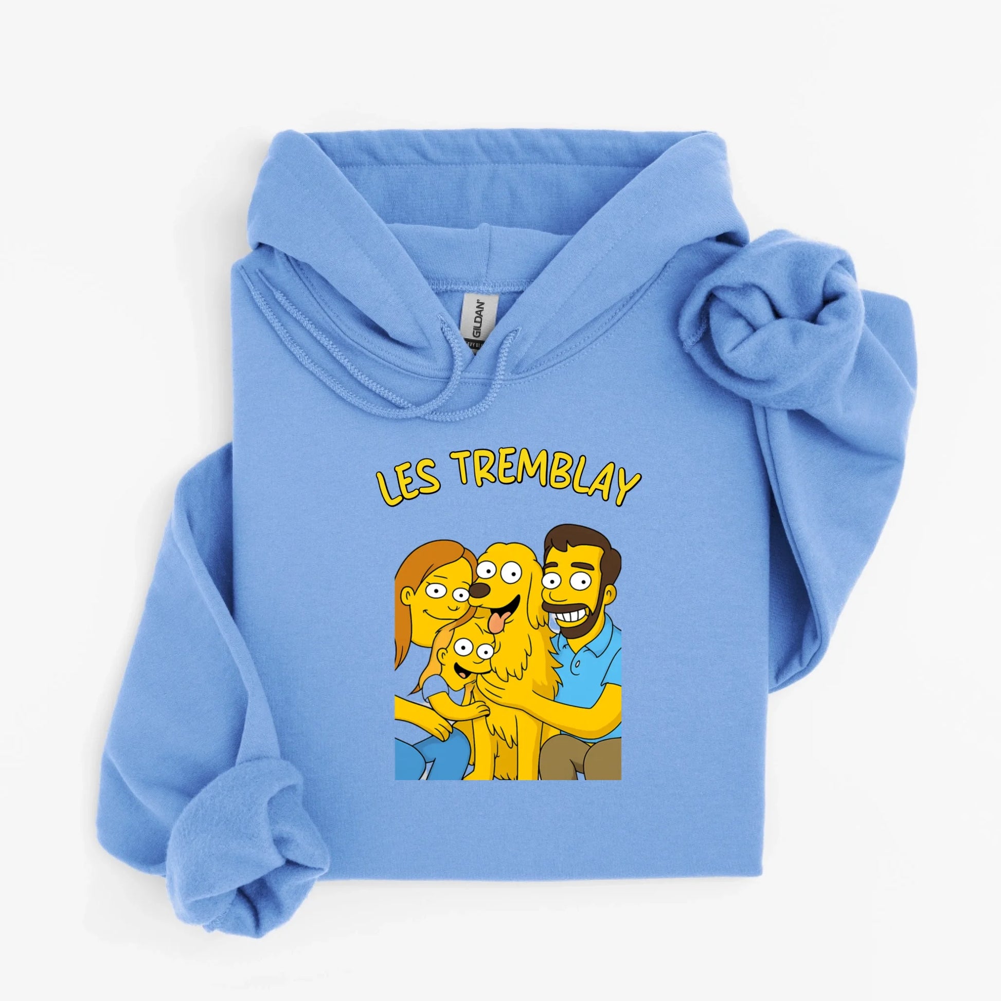 hoodie caroline bleu