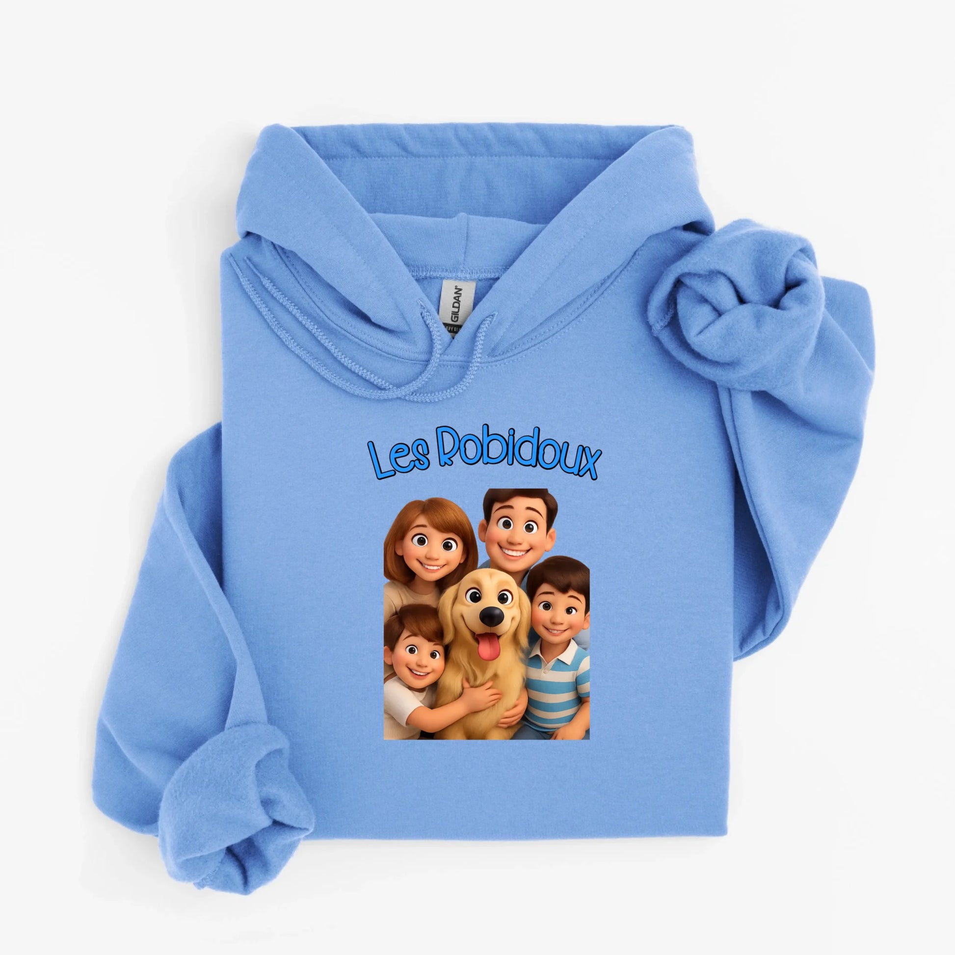 hoodie caroline bleu