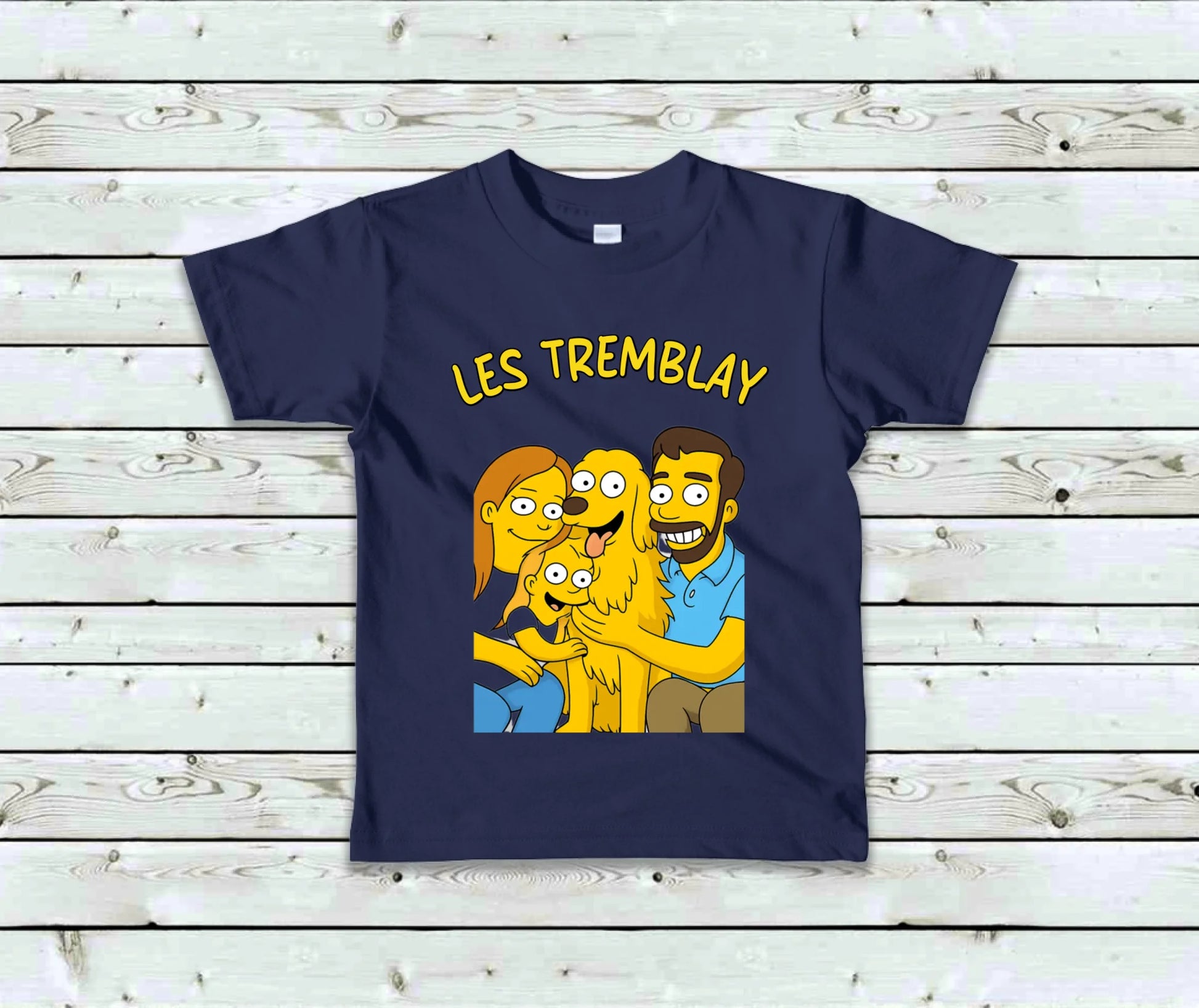 AA 2105 Navy Light Wood Background