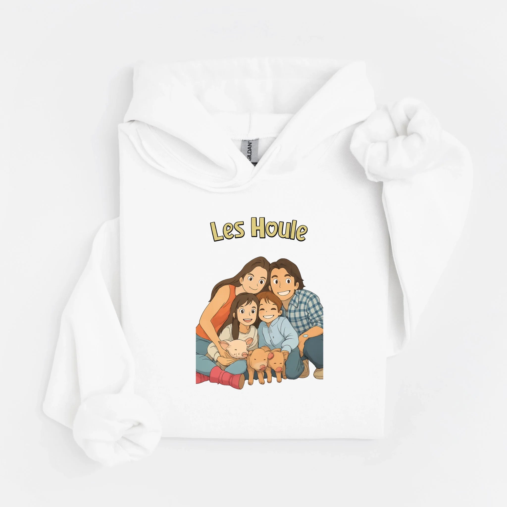 hoodie blanc
