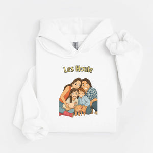 hoodie blanc