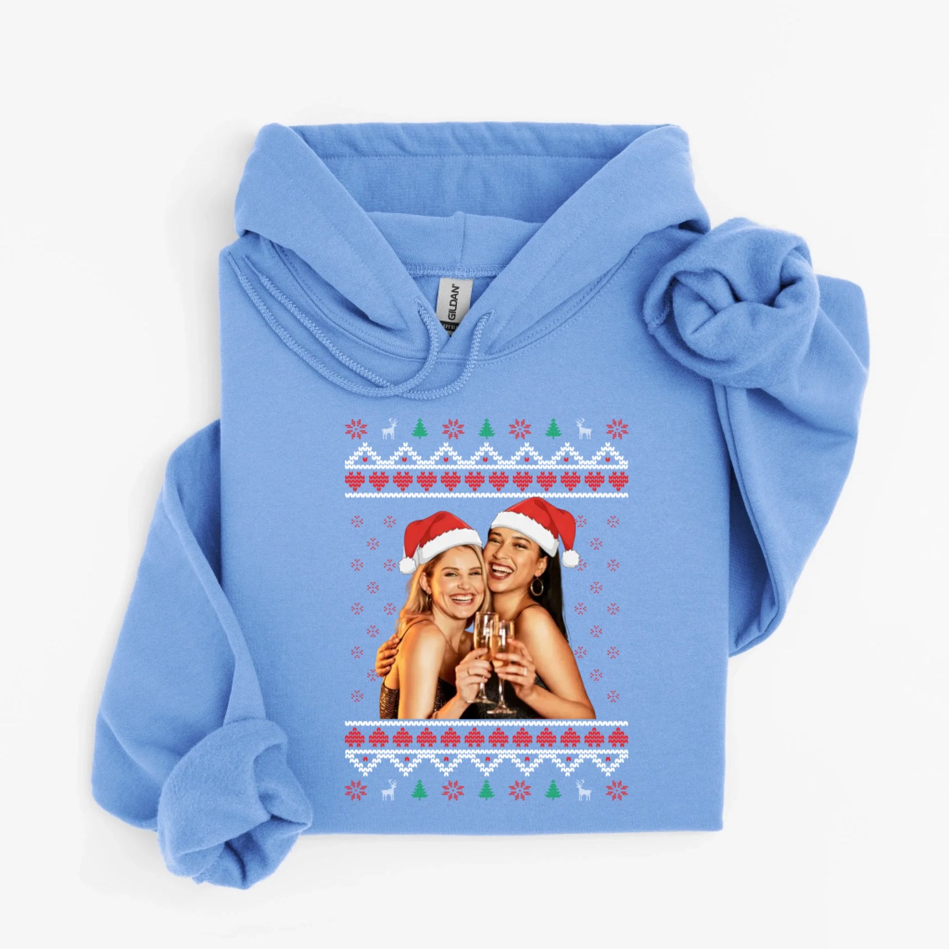 hoodie caroline bleu