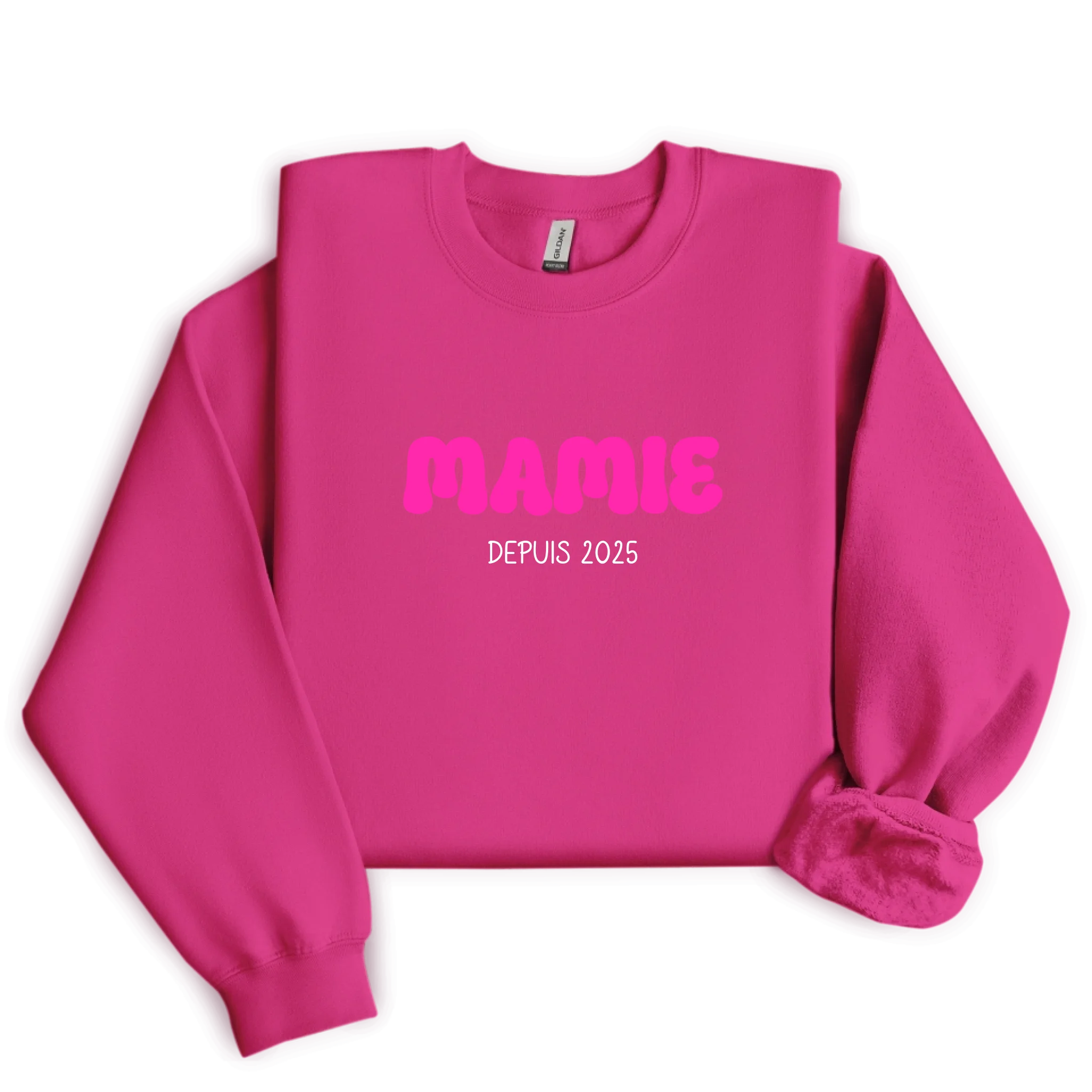 Sweatshirt Mamie depuis ( Personnalisable )