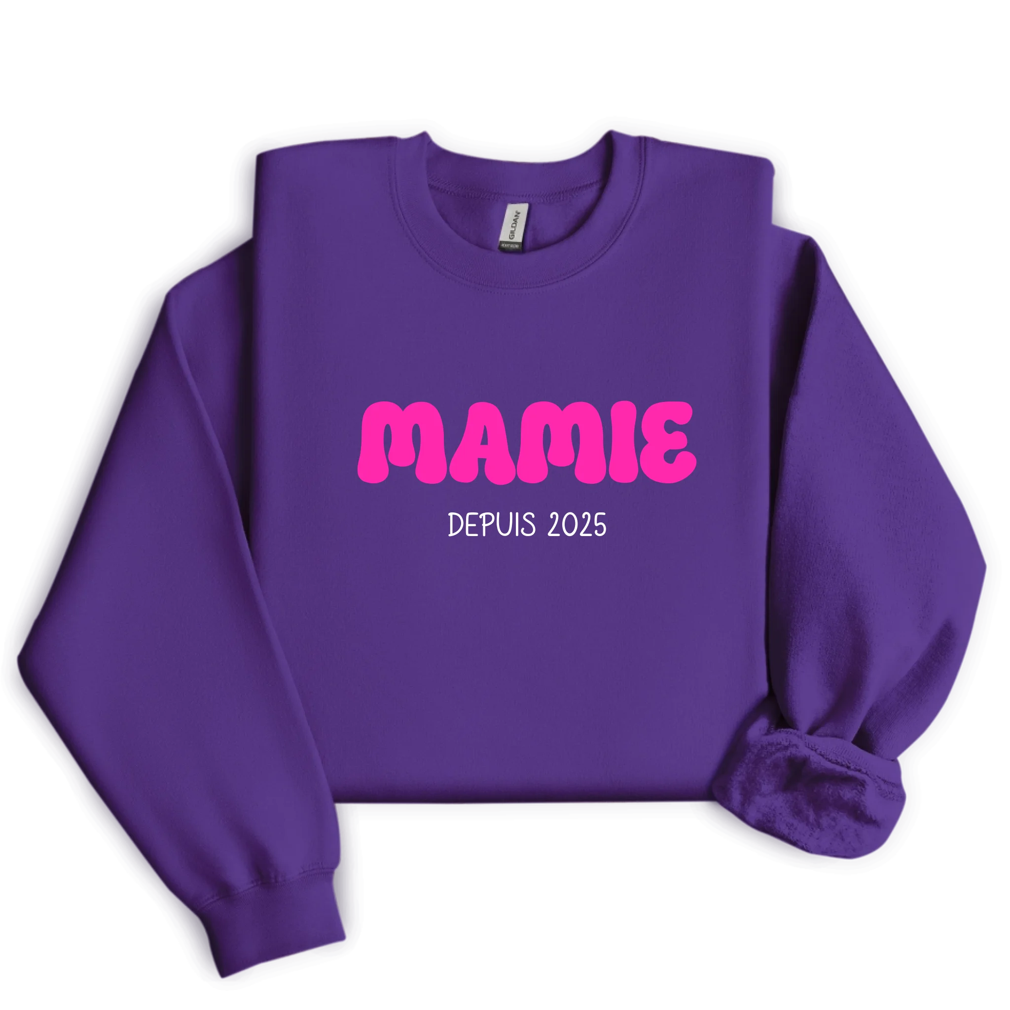 Sweatshirt Mamie depuis ( Personnalisable )