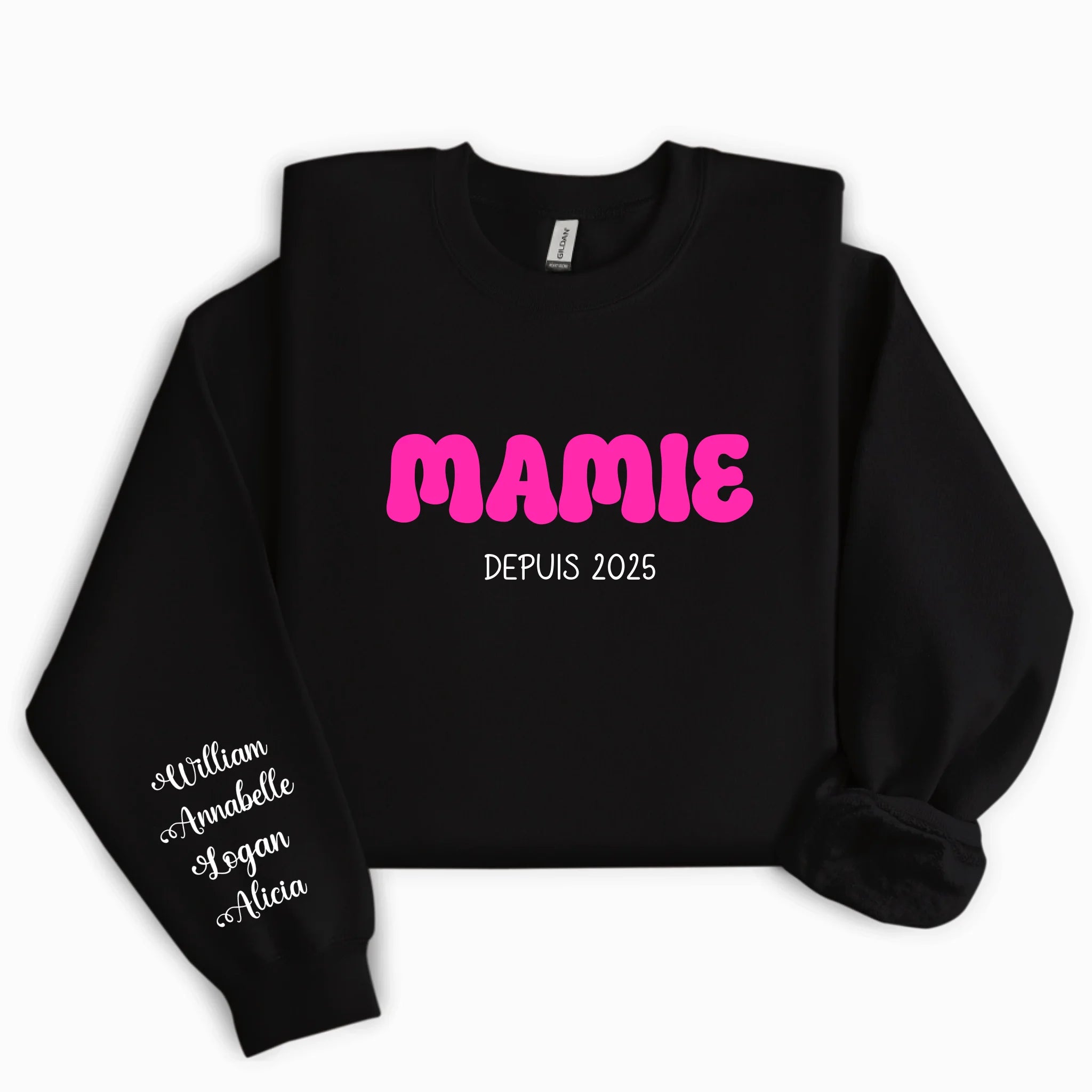 Sweatshirt Mamie depuis ( Personnalisable )