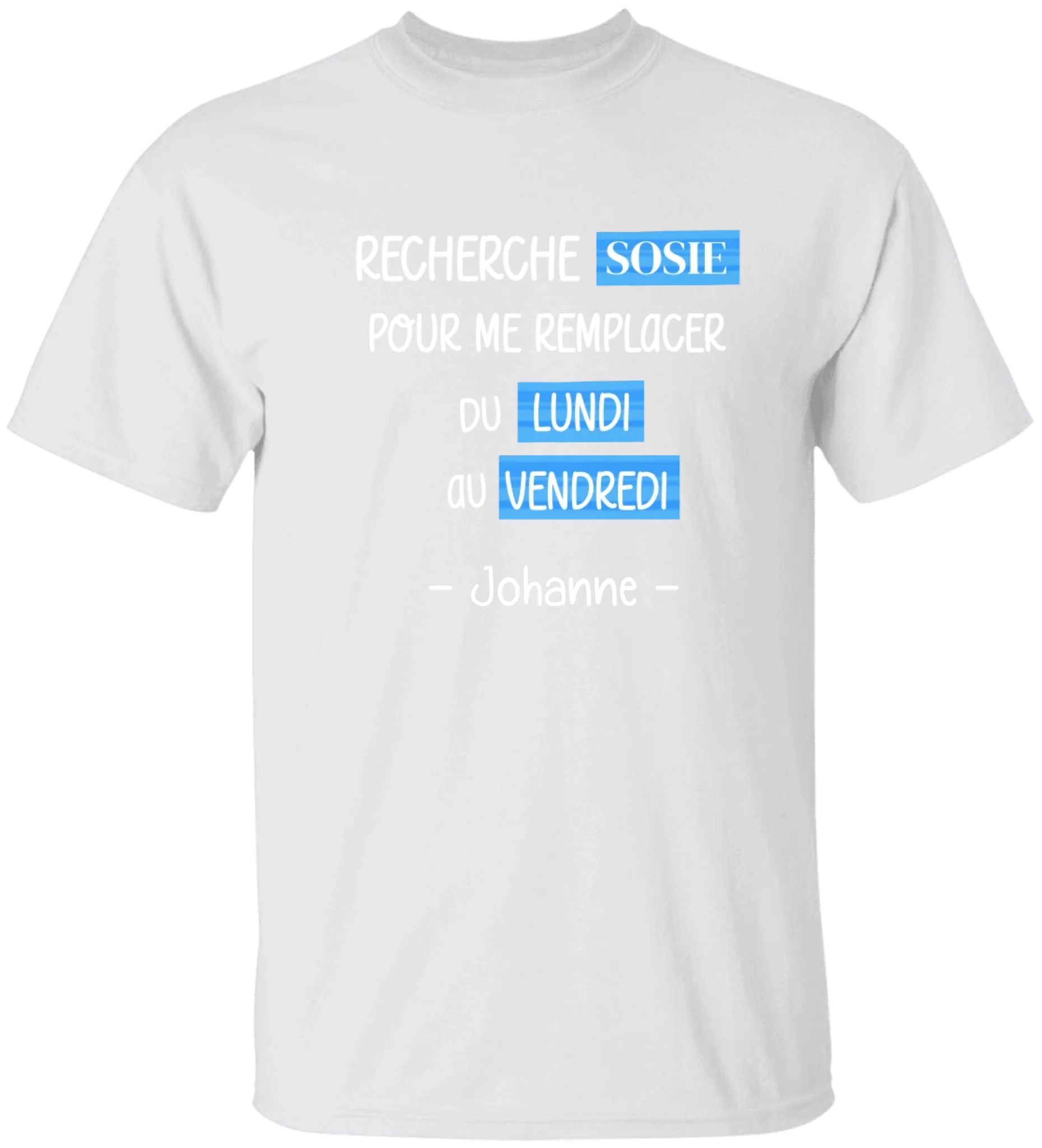 Recherche Sosie - Personnalisable