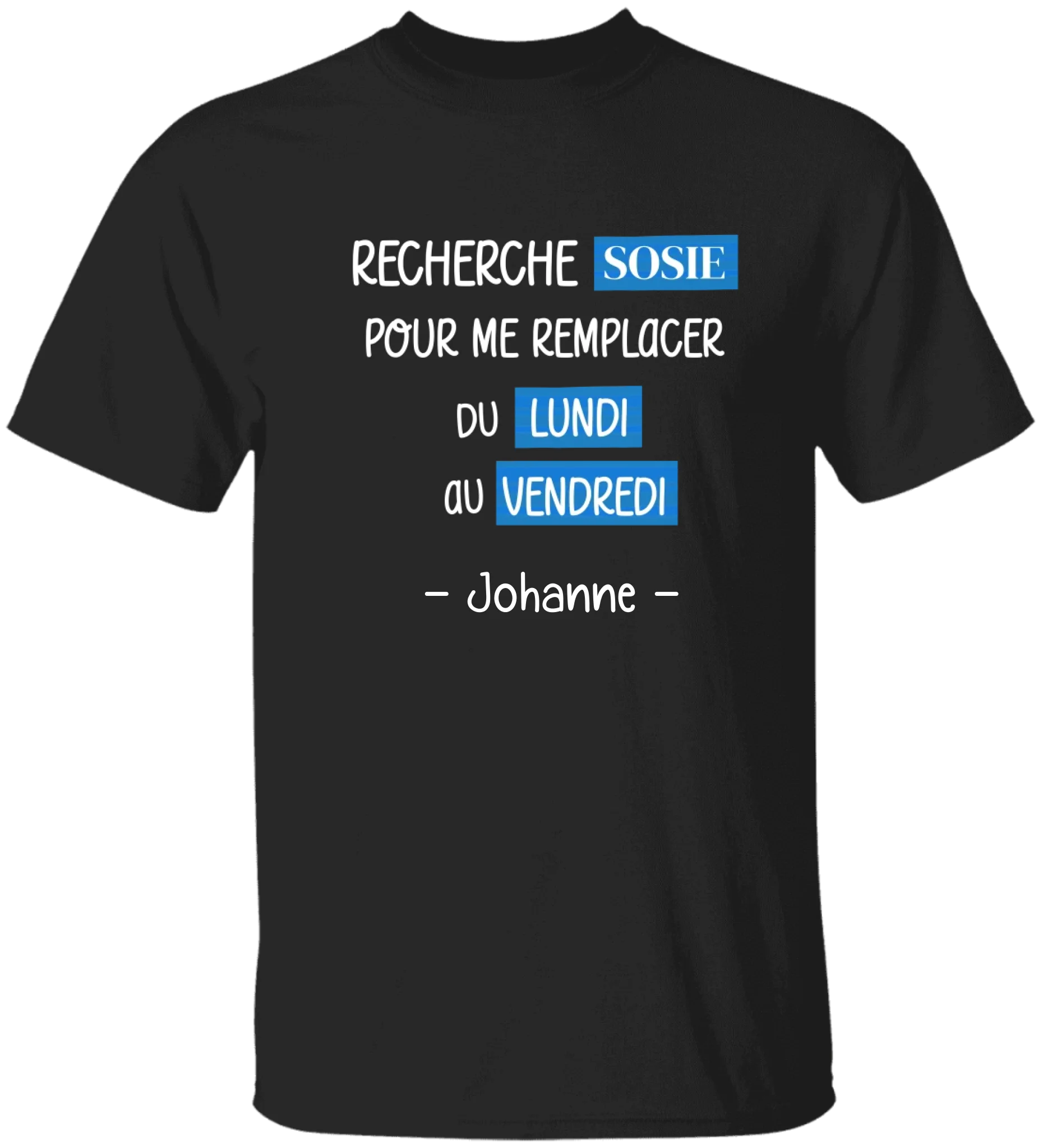 Recherche Sosie - Personnalisable