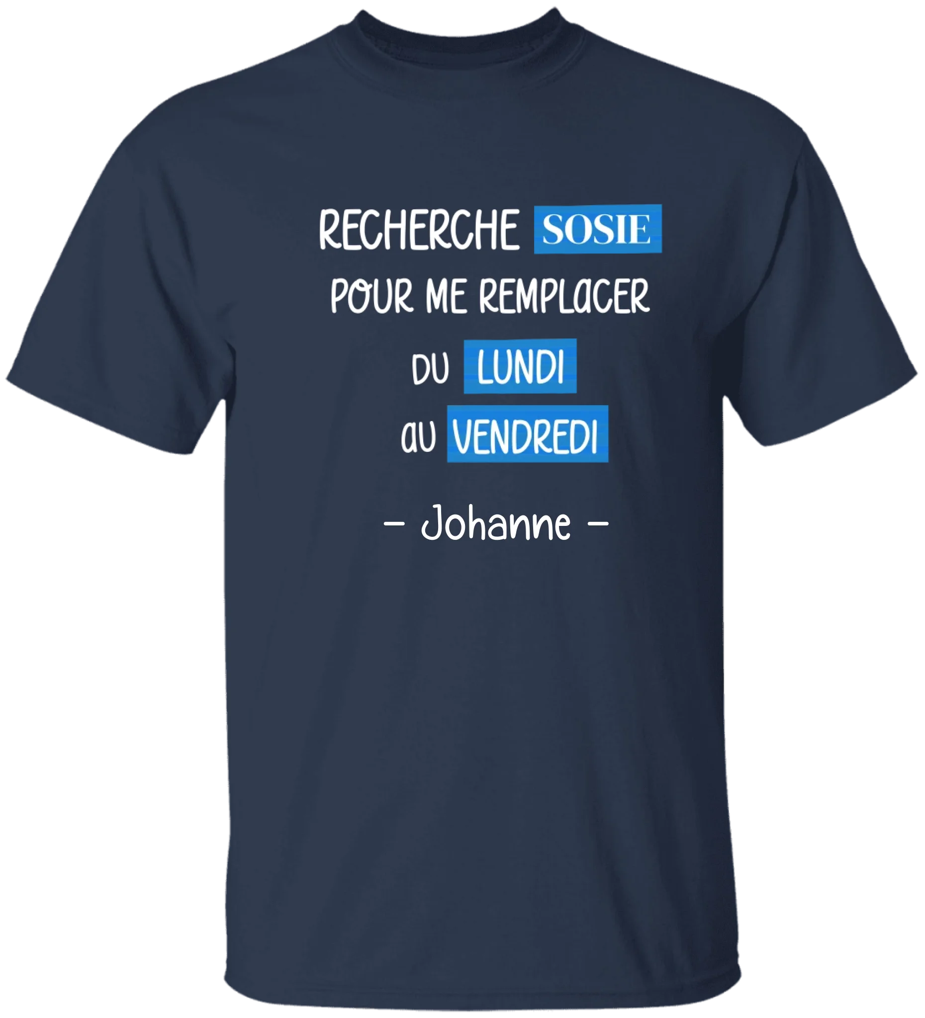 Recherche Sosie - Personnalisable