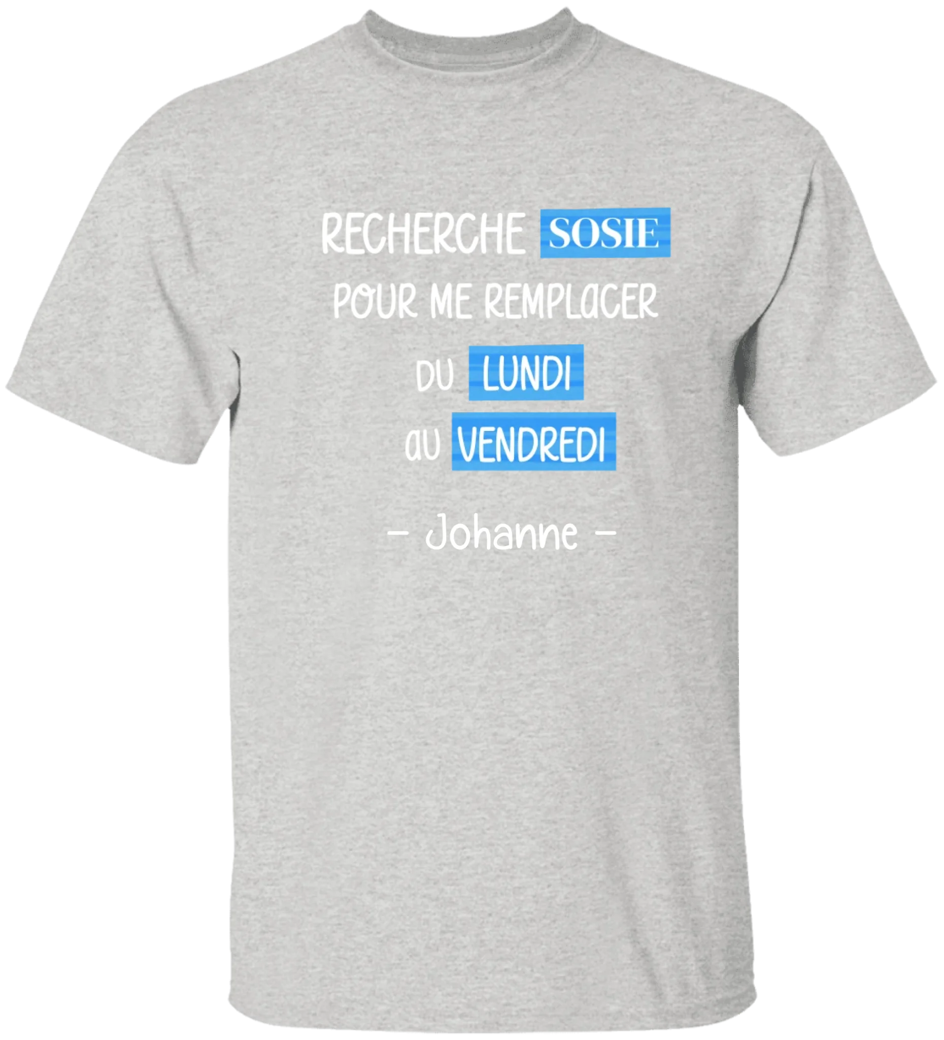 Recherche Sosie - Personnalisable