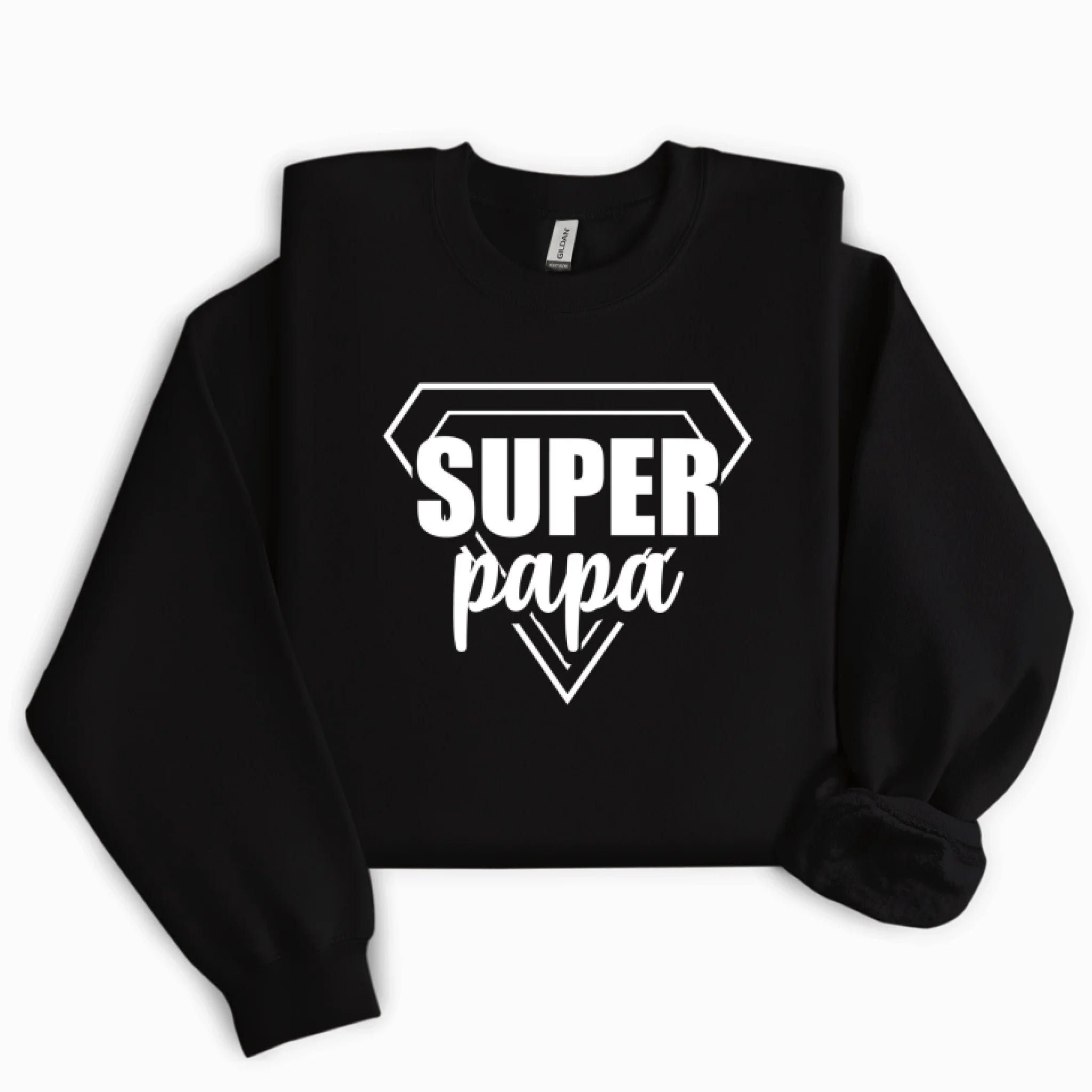 Sweatshirt Super Papa ( Personnalisable )
