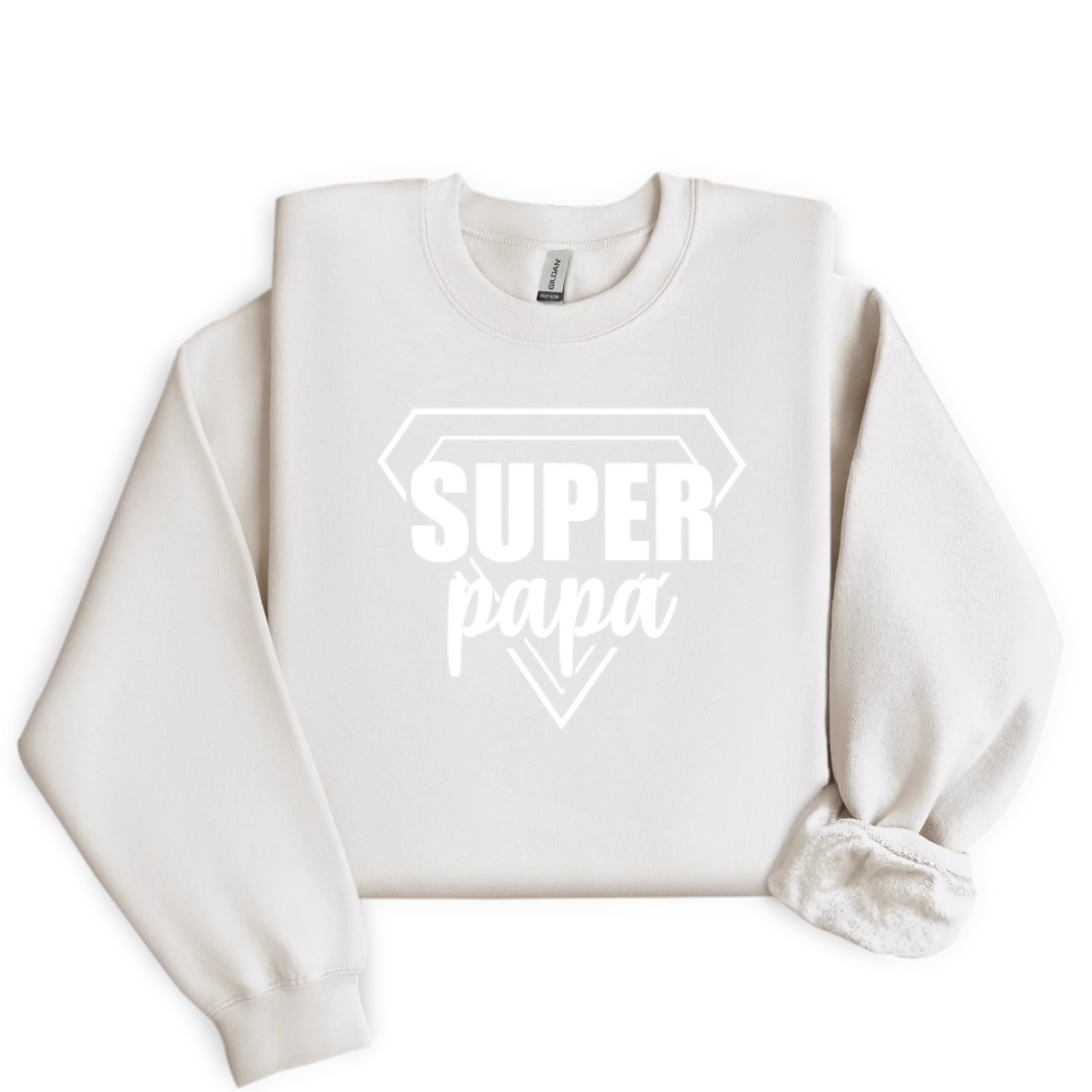 Sweatshirt Super Papa ( Personnalisable )