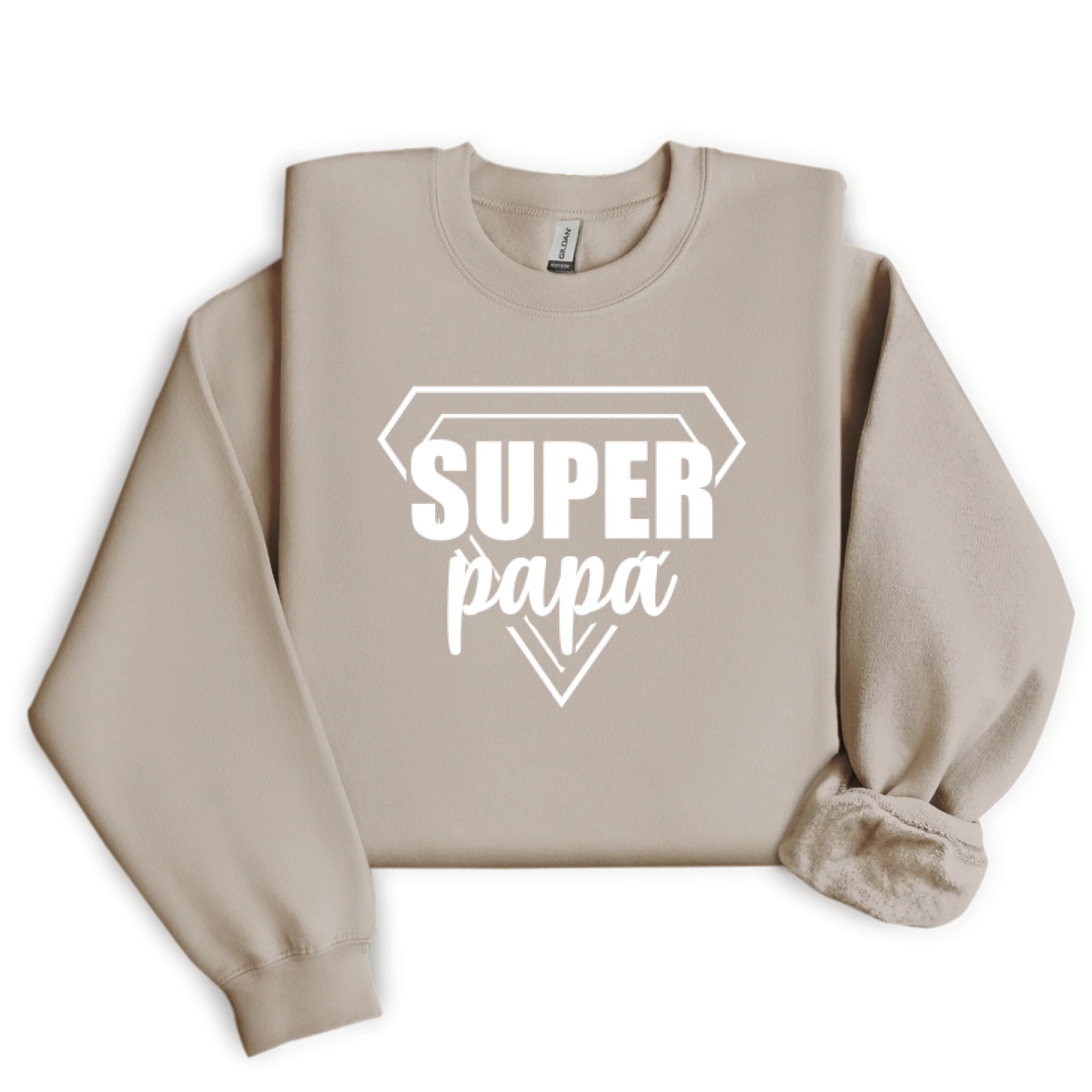 Sweatshirt Super Papa ( Personnalisable )