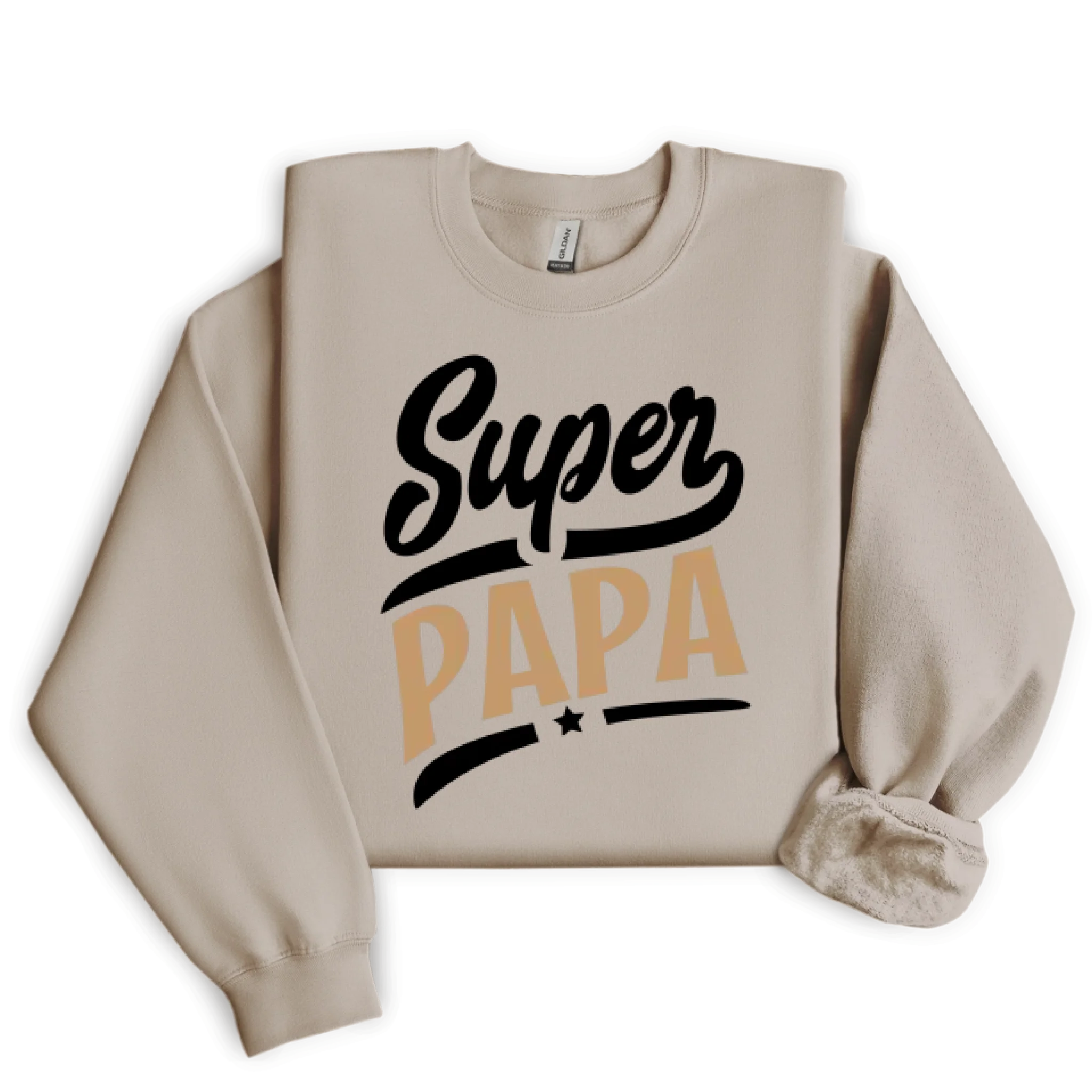 Sweatshirt Super Papa ( Personnalisable )