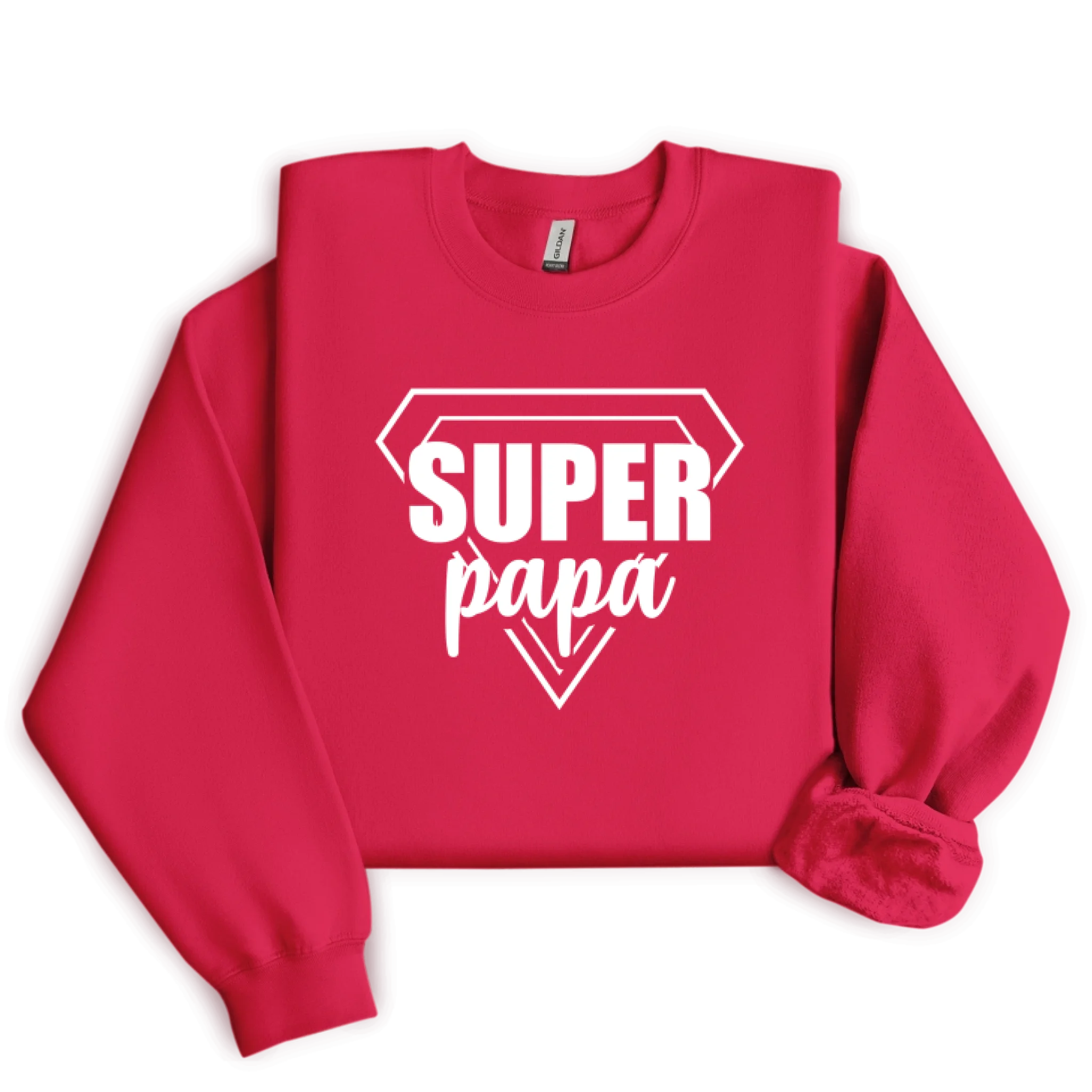 Sweatshirt Super Papa ( Personnalisable )