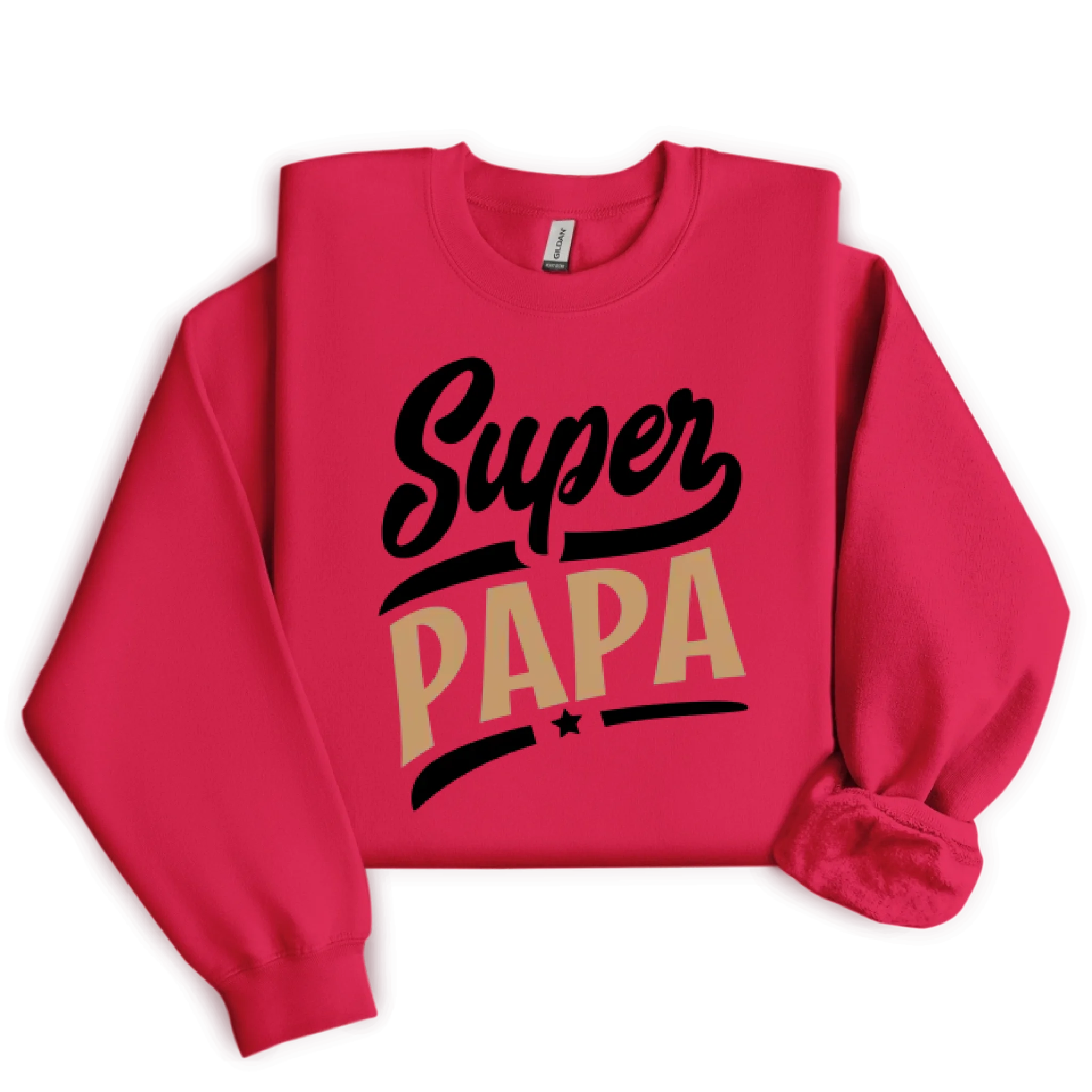 Sweatshirt Super Papa ( Personnalisable )
