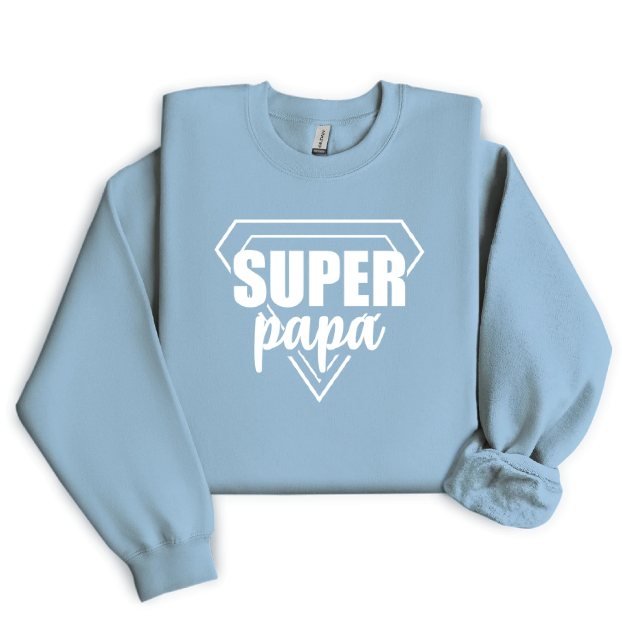 Sweatshirt Super Papa ( Personnalisable )