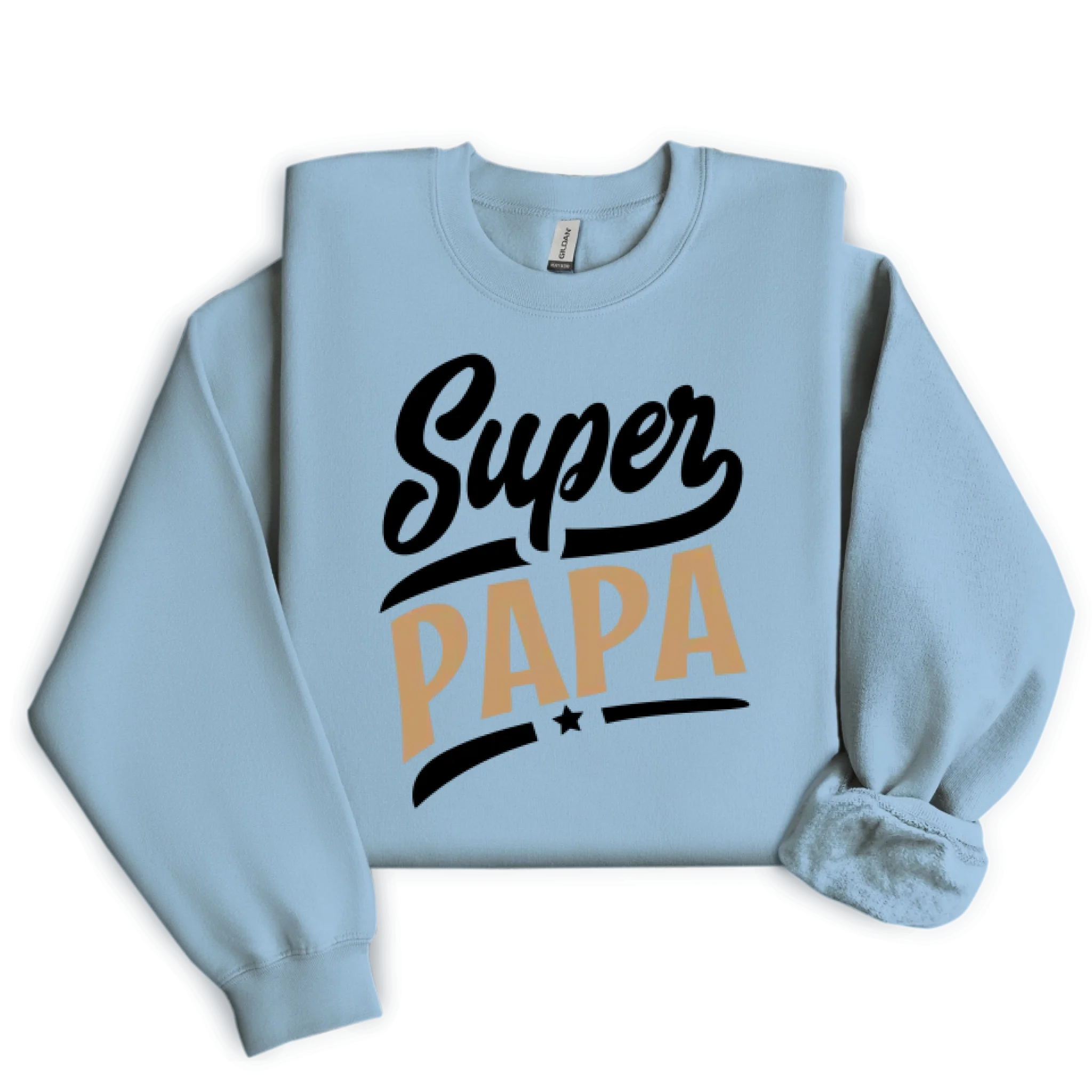 Sweatshirt Super Papa ( Personnalisable )