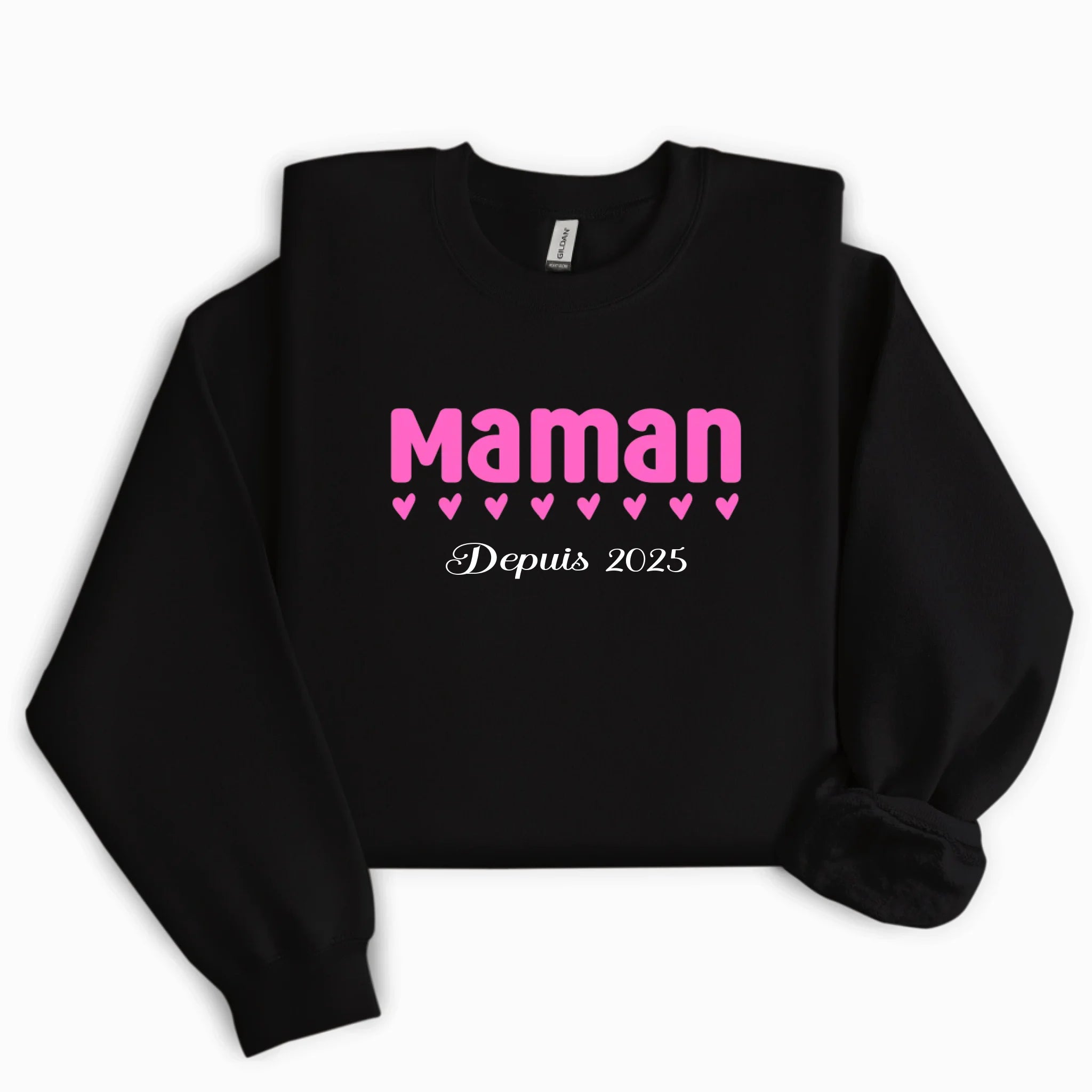 Sweatshirt Maman depuis ( Personnalisable )