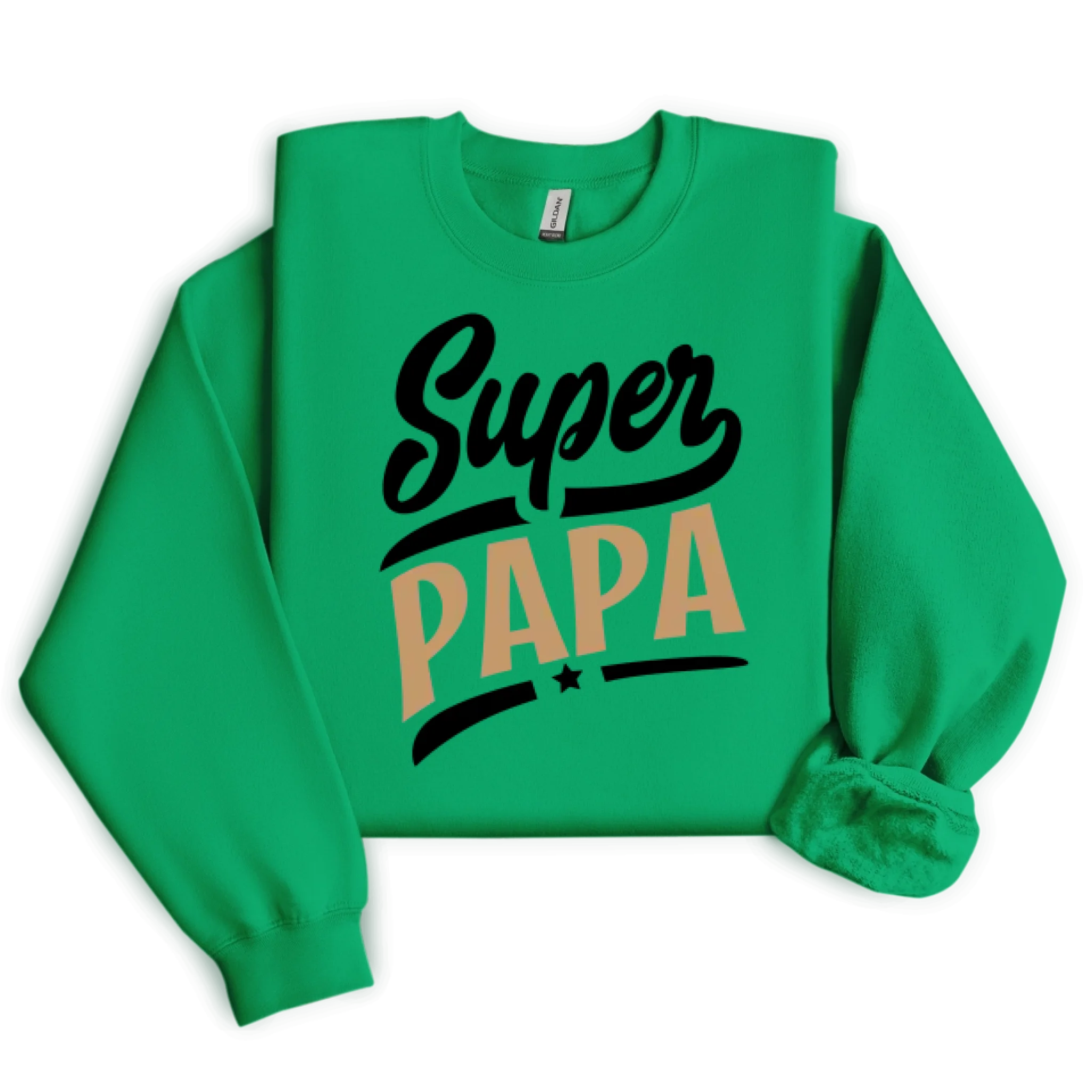Sweatshirt Super Papa ( Personnalisable )