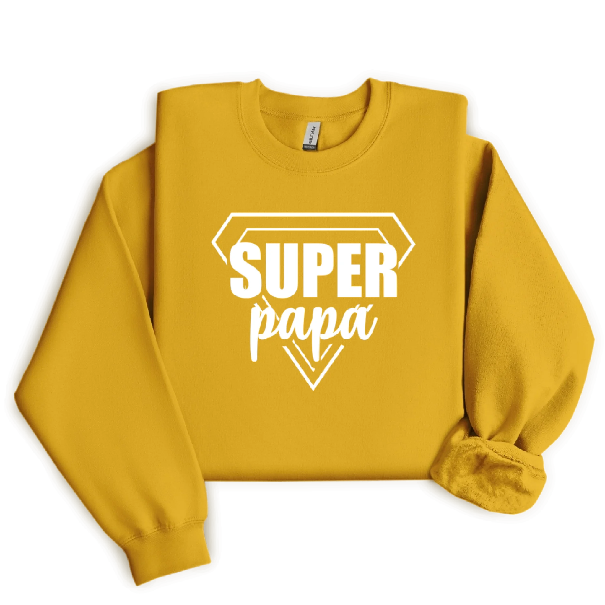 Sweatshirt Super Papa ( Personnalisable )