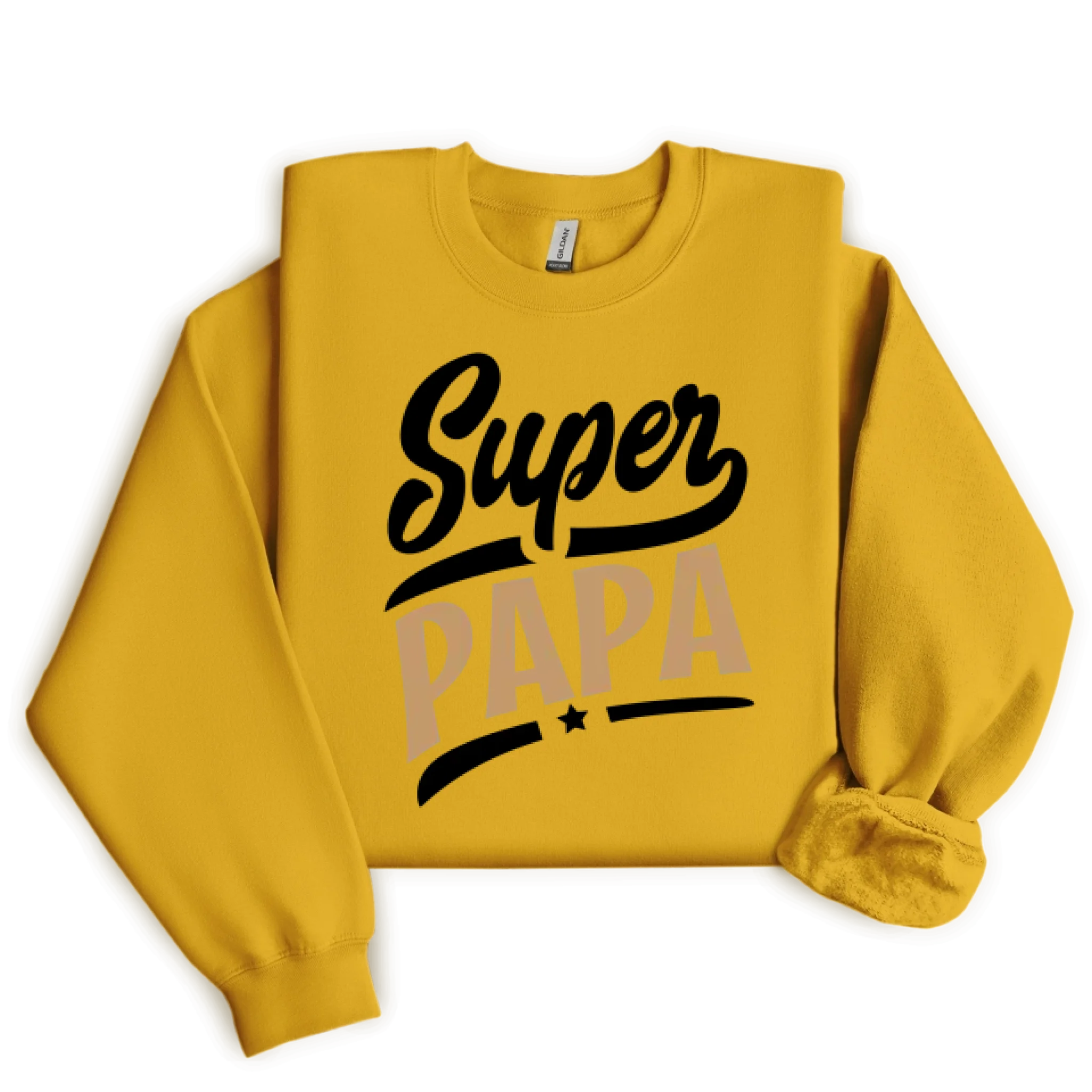 Sweatshirt Super Papa ( Personnalisable )